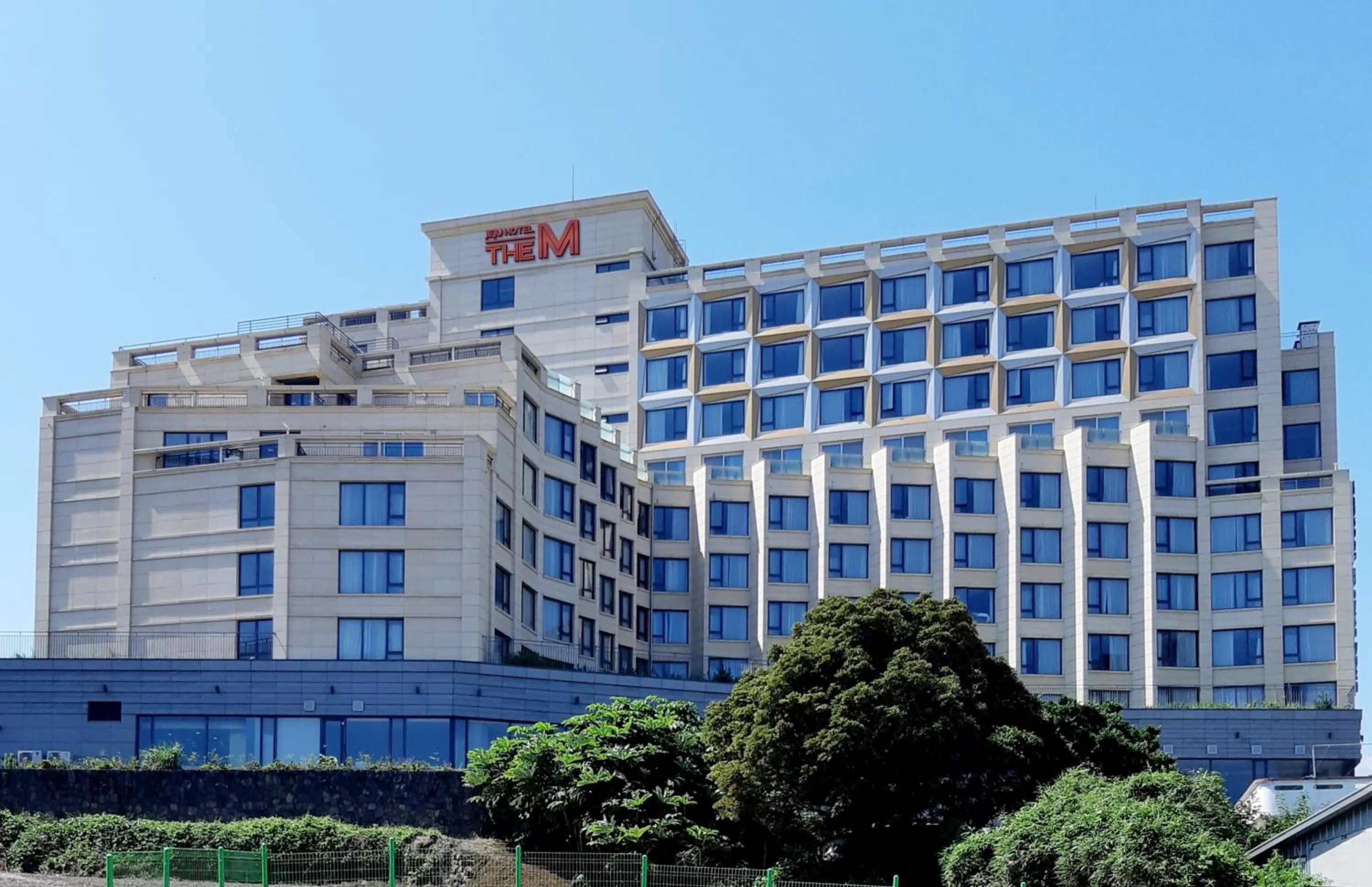 Property building in Jeju Hotel the M