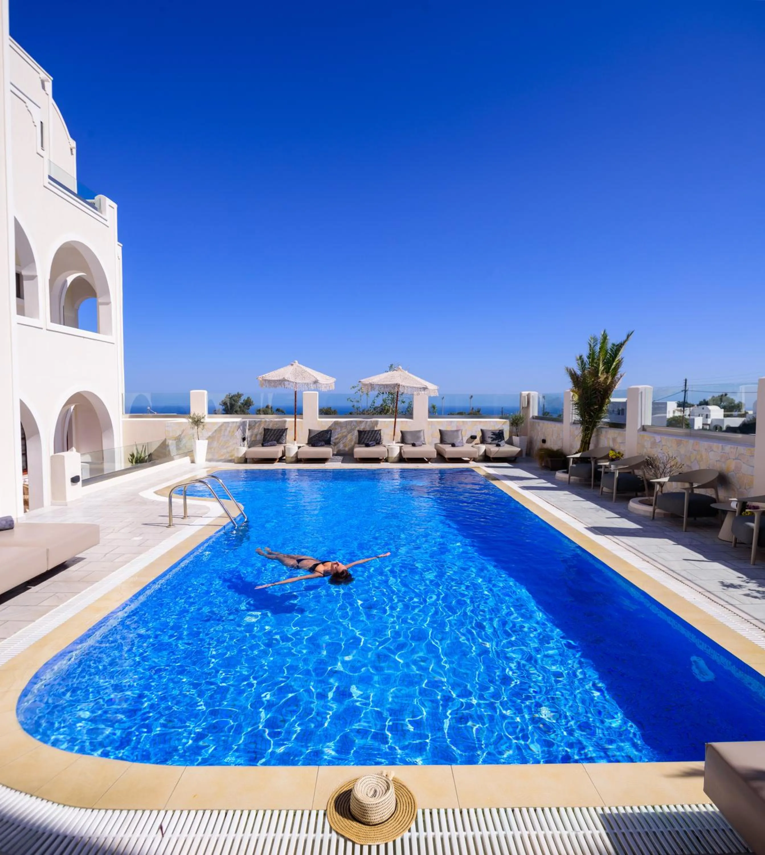 Swimming pool in Astir Thira Hotel