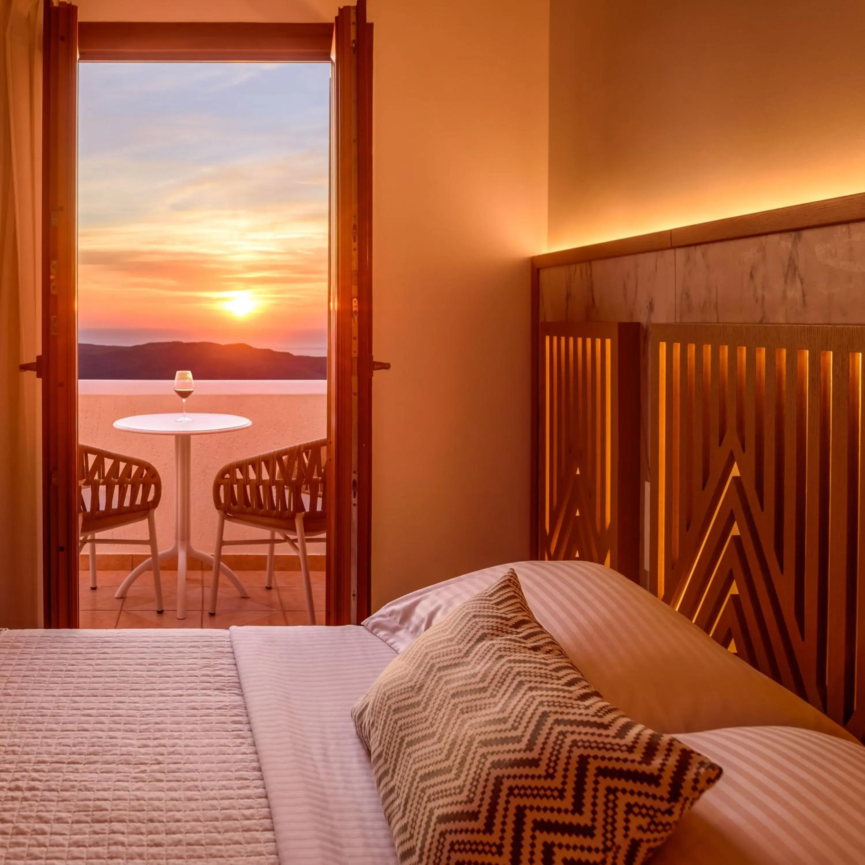 Deluxe Room Volcano View in Astir Thira Hotel Deluxe Room Volcano View in Astir Thira Hotel