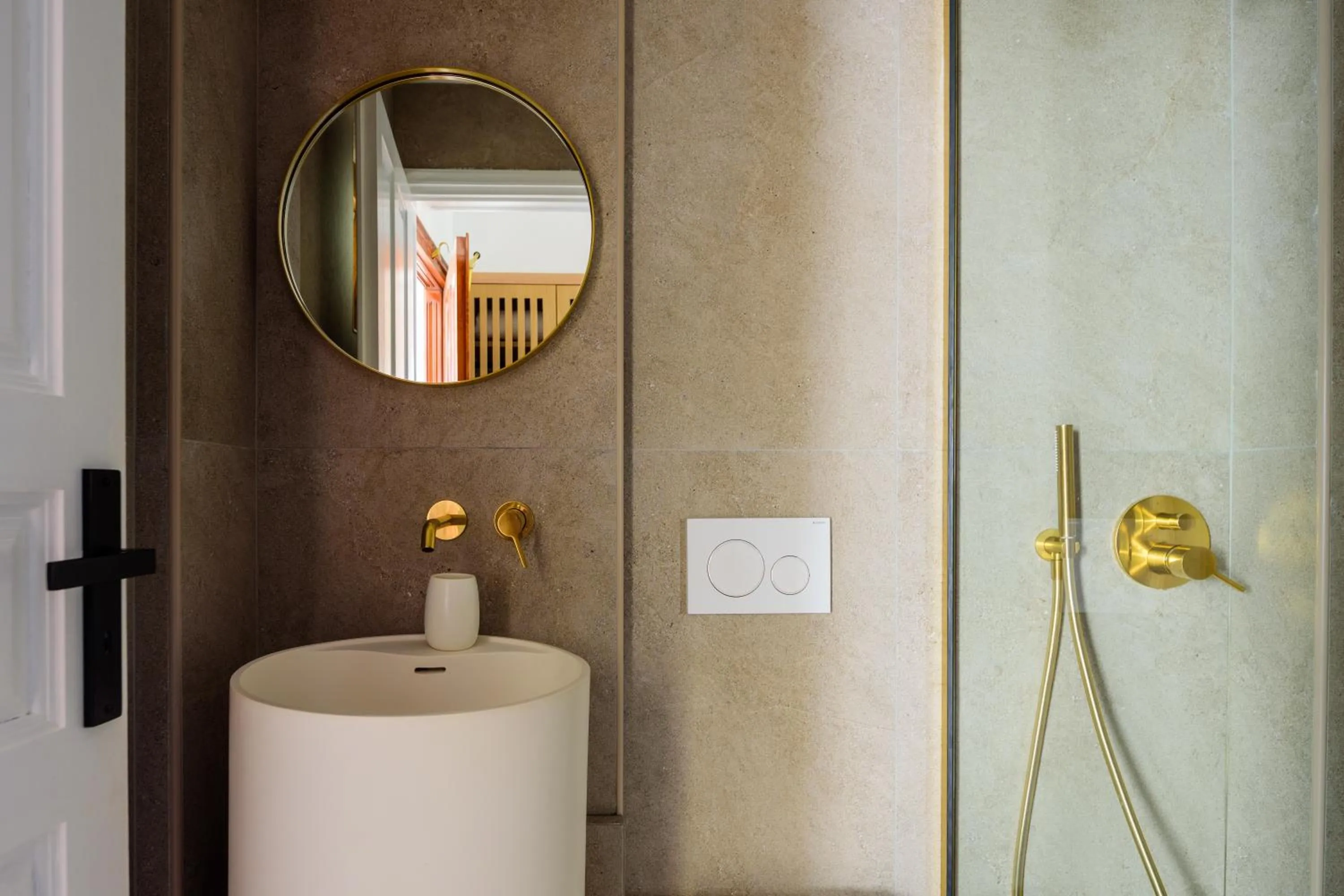 Bathroom in Astir Thira Hotel