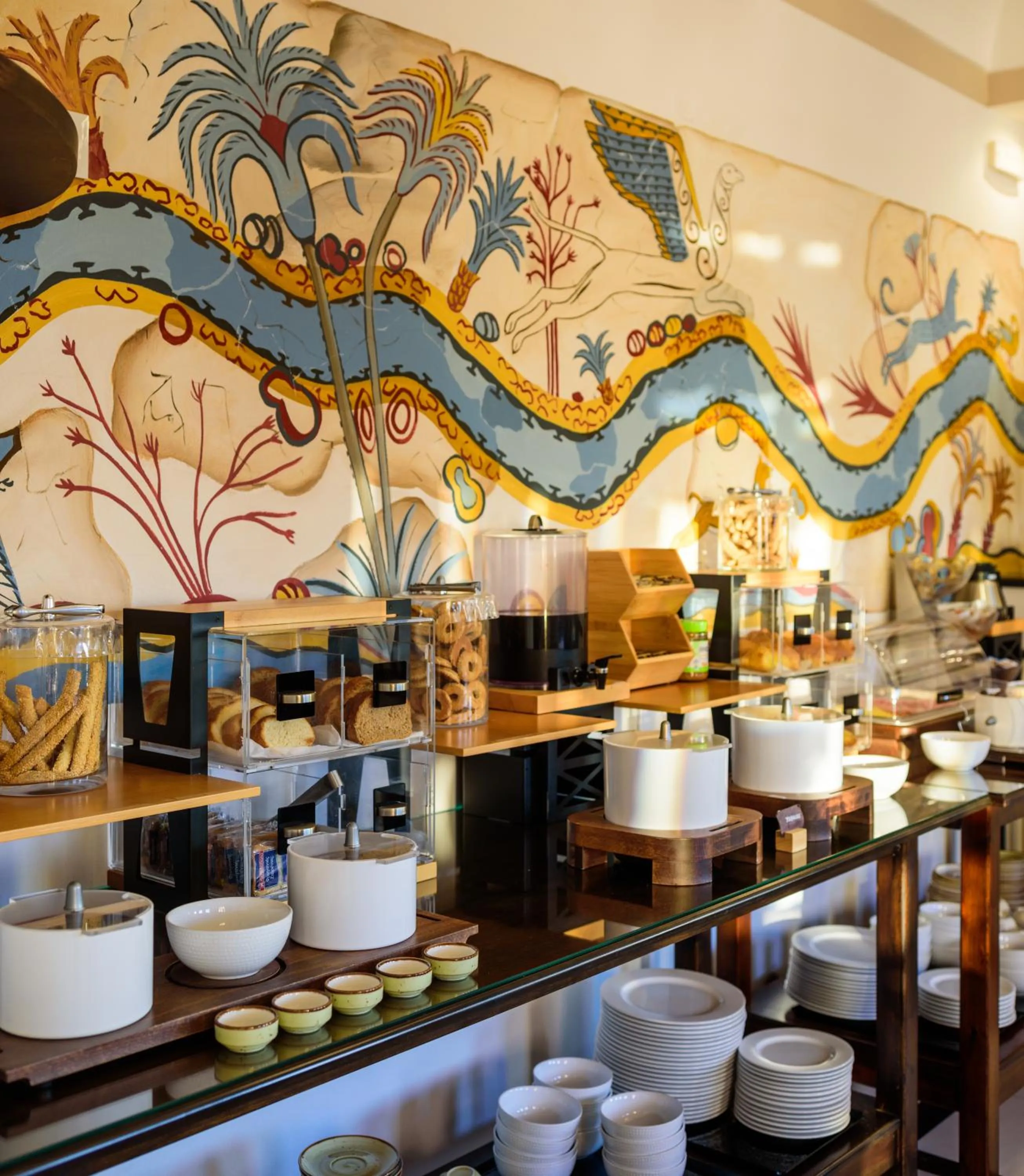 Breakfast in Astir Thira Hotel