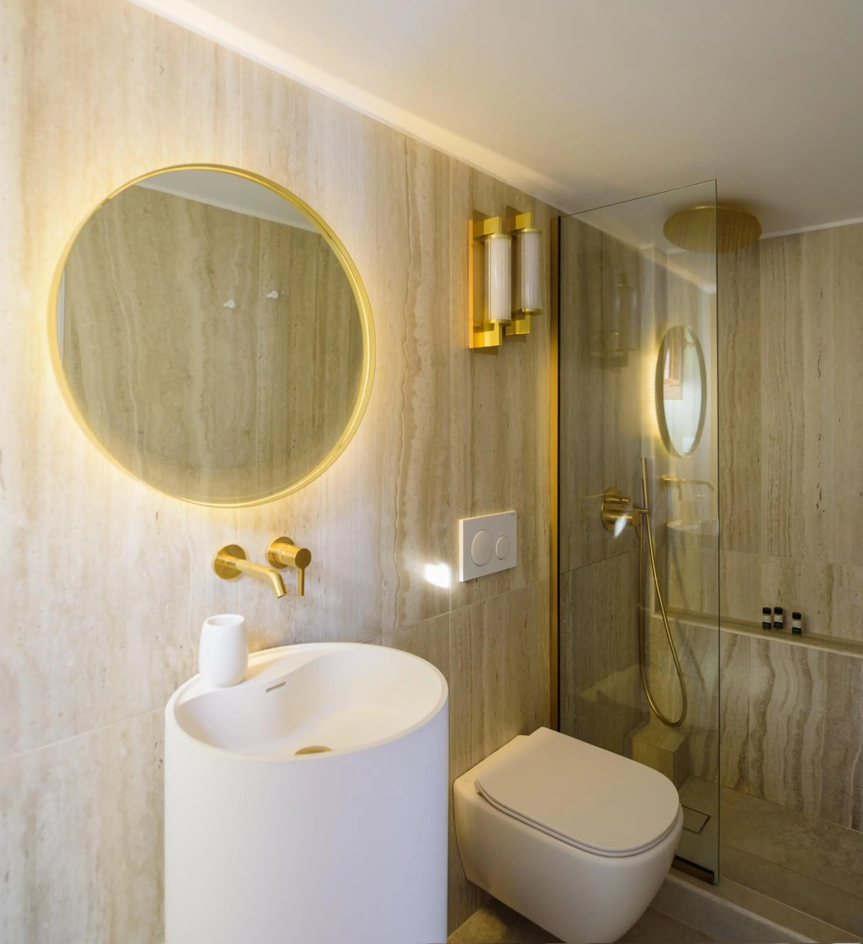 Bathroom in Astir Thira Hotel