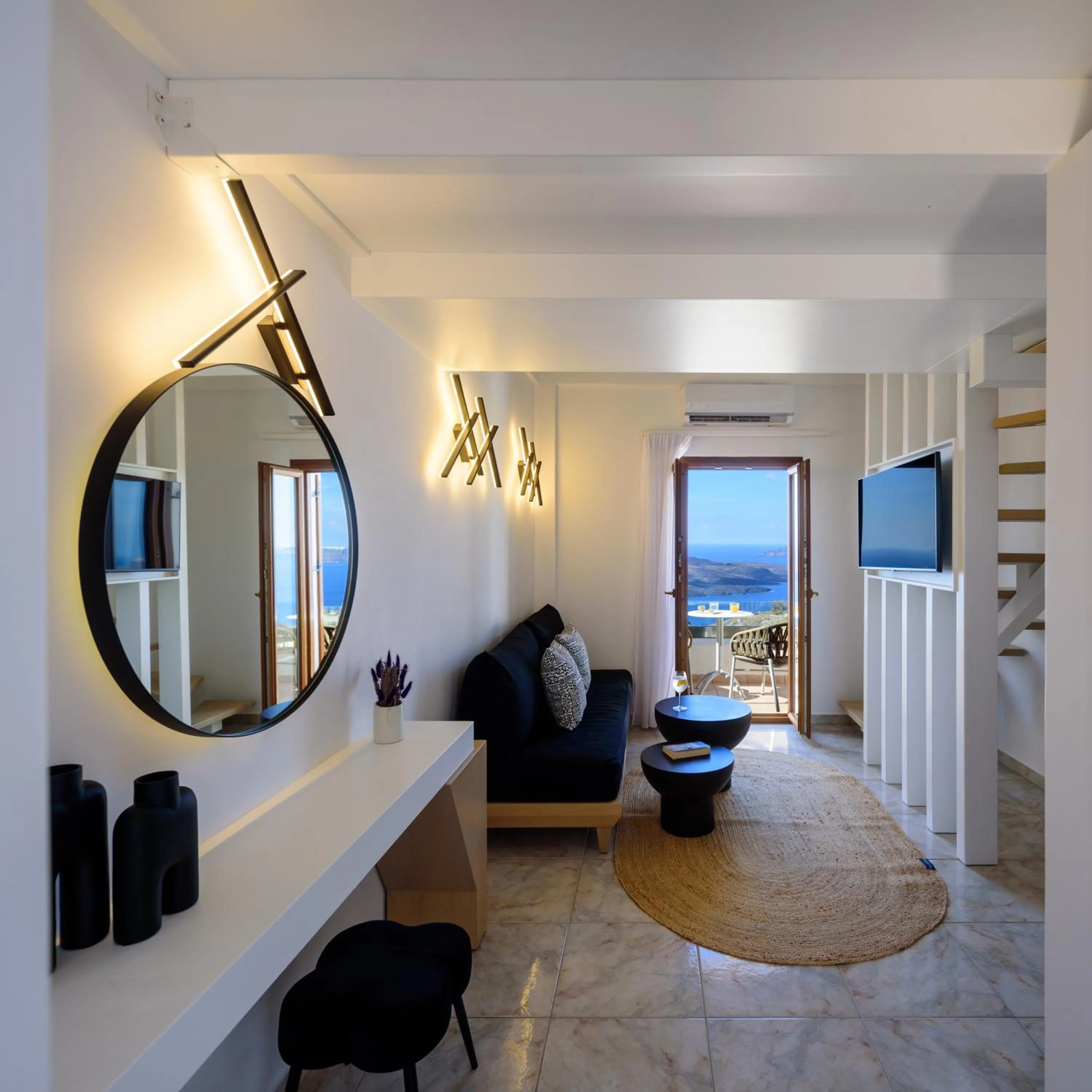Bedroom in Astir Thira Hotel