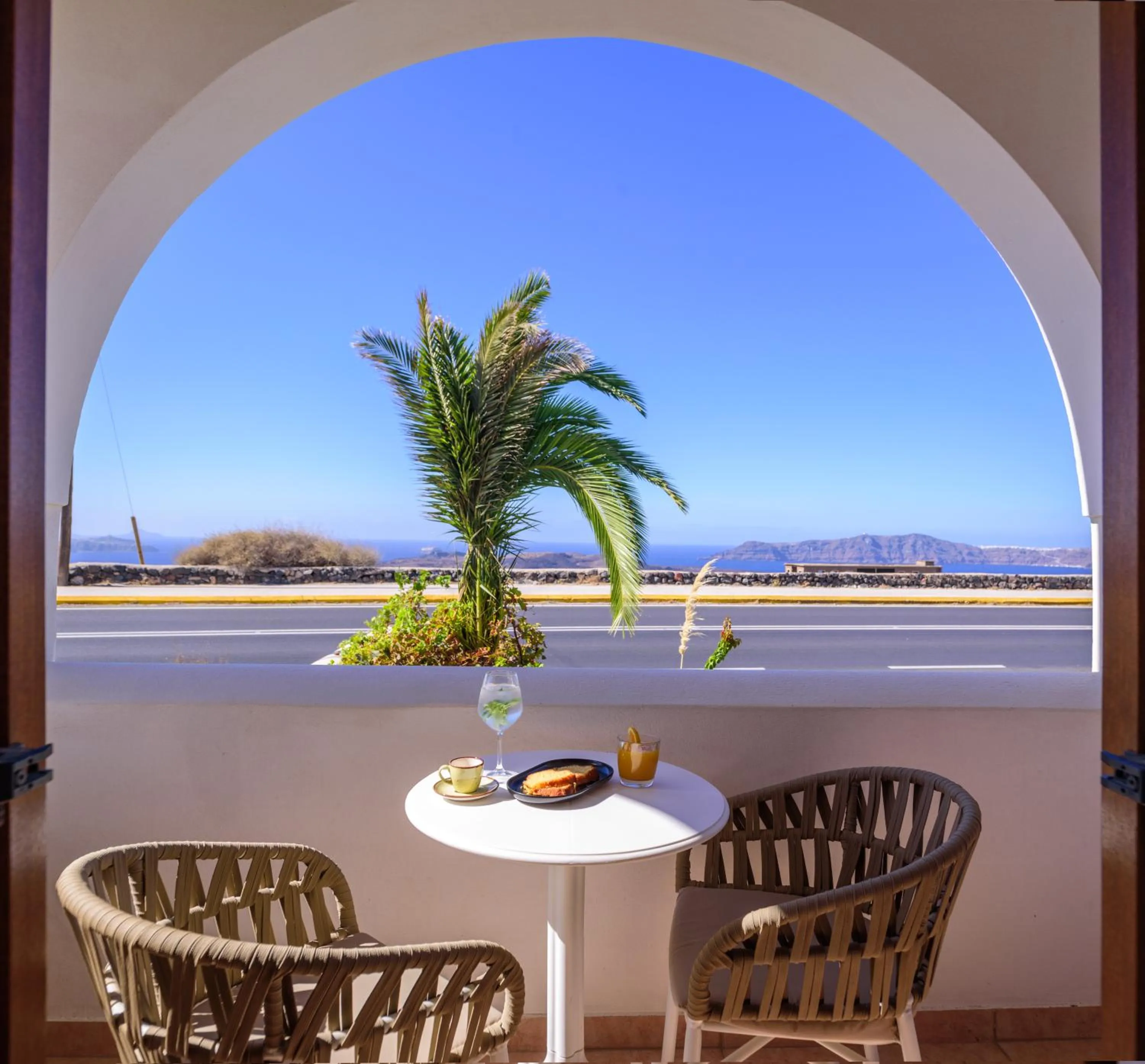 Balcony/Terrace in Astir Thira Hotel