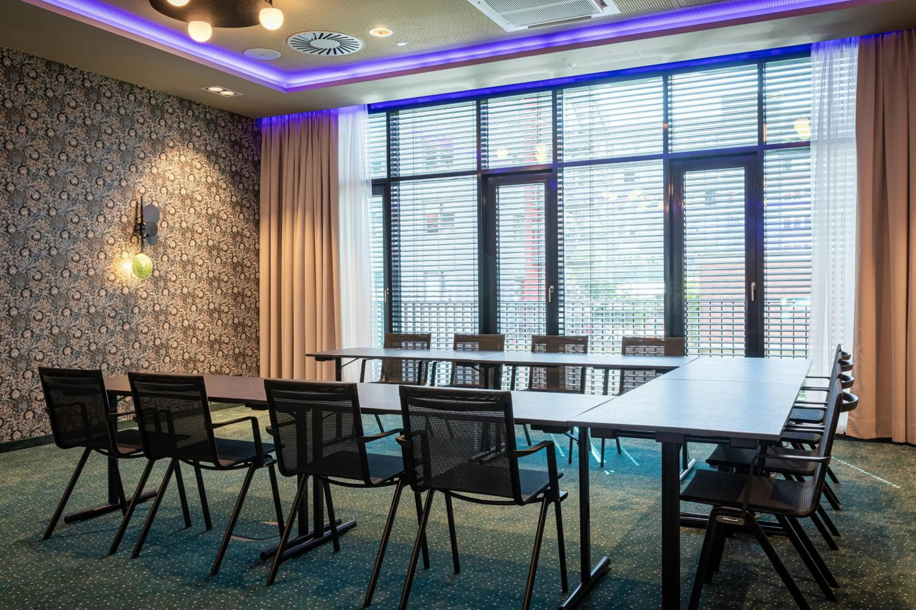 Meeting/conference room in NYX Hotel Hamburg by Leonardo Hotels