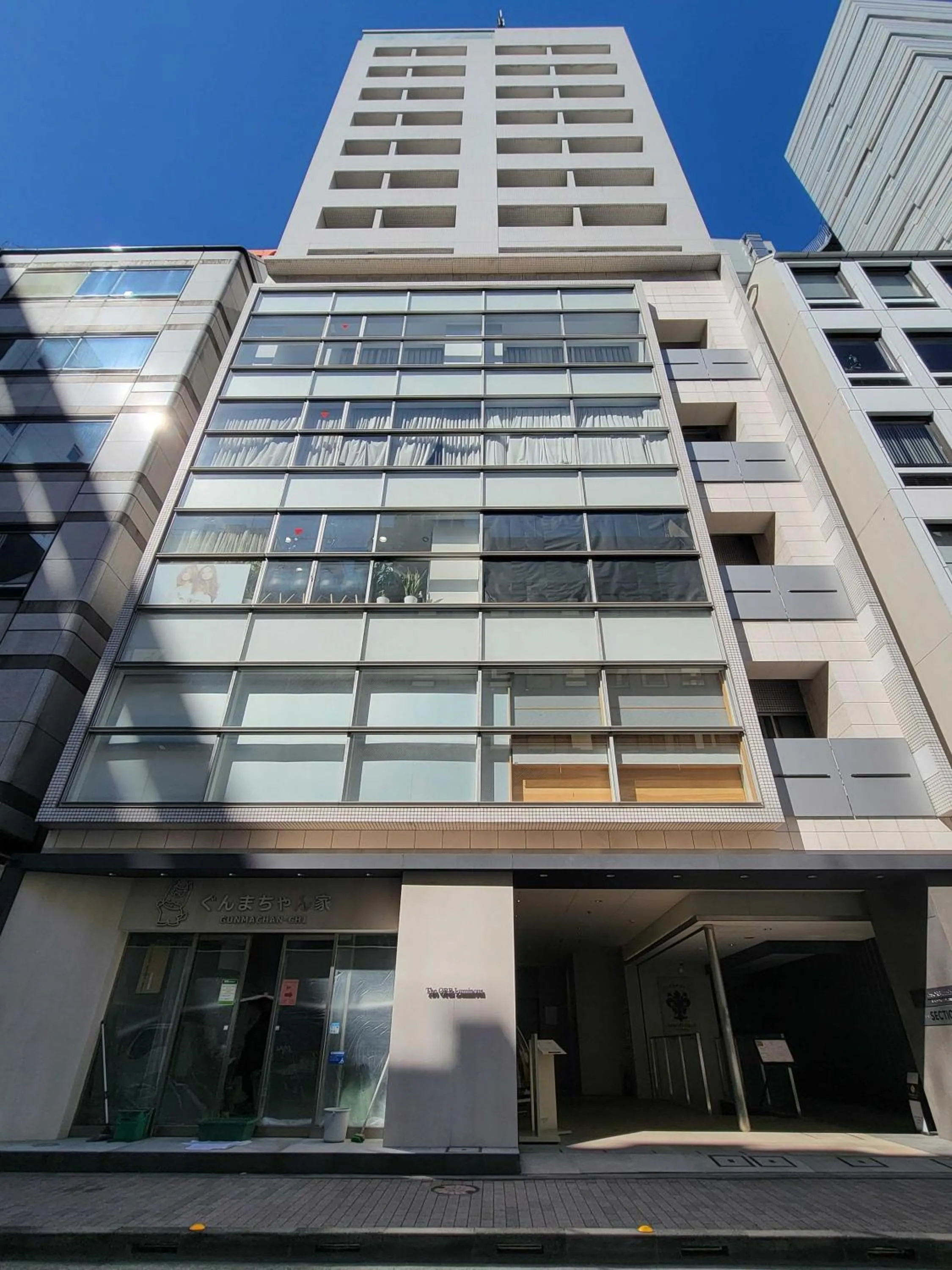Facade/entrance in Section L Residence Ginza