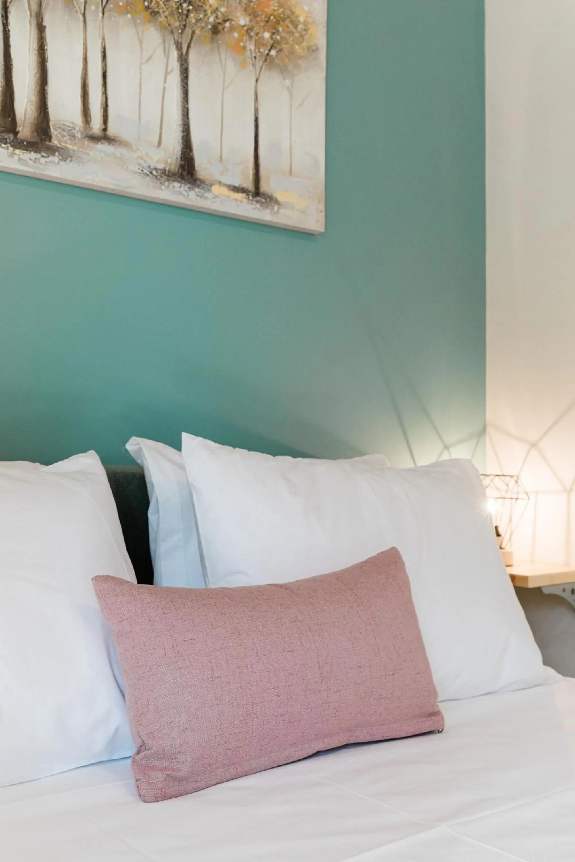 Bed in Seadrop Suites