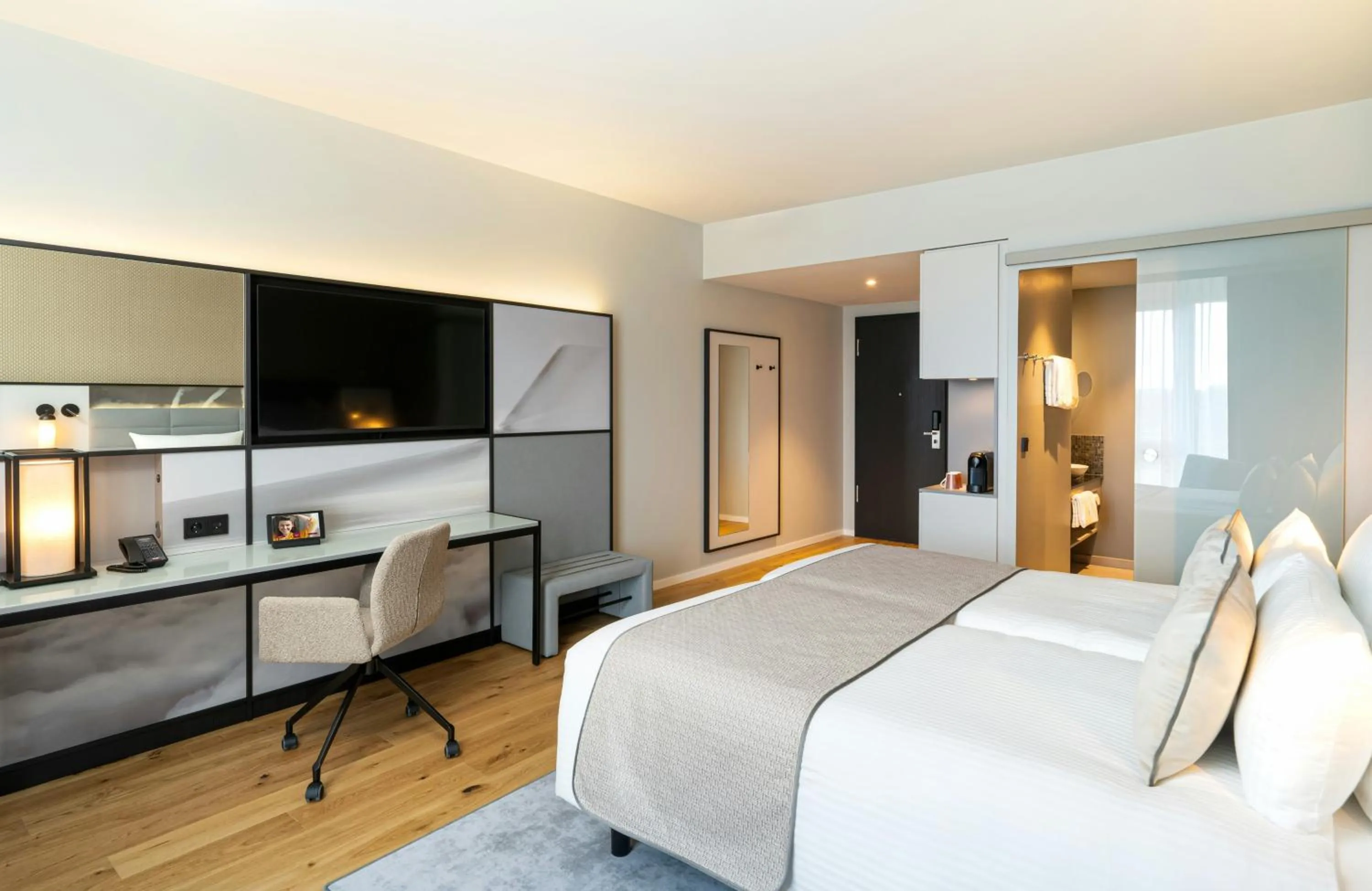 Photo of the whole room, Bed in Leonardo Royal Hotel Cologne Bonn Airport