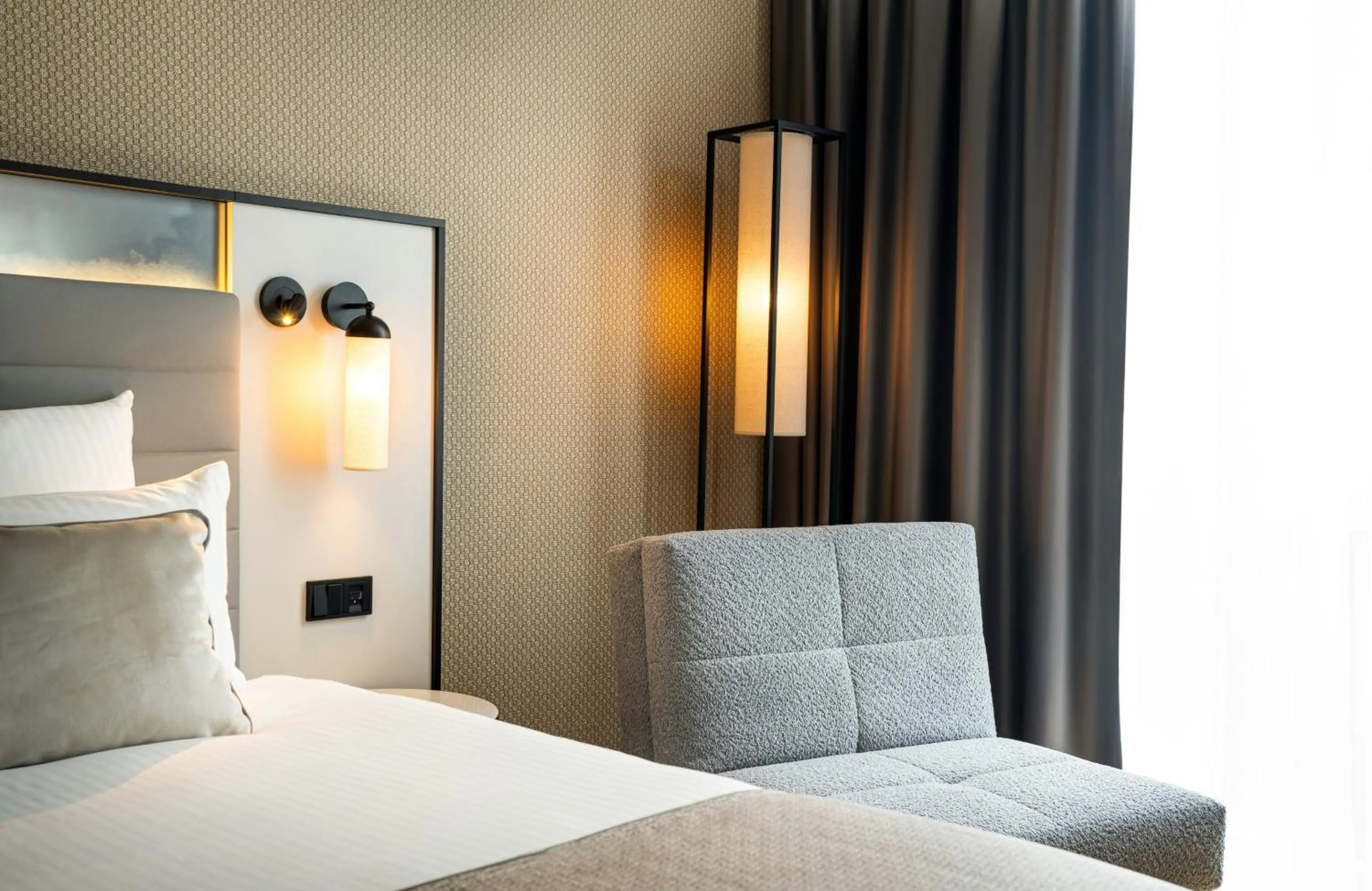 Photo of the whole room, Bed in Leonardo Royal Hotel Cologne Bonn Airport