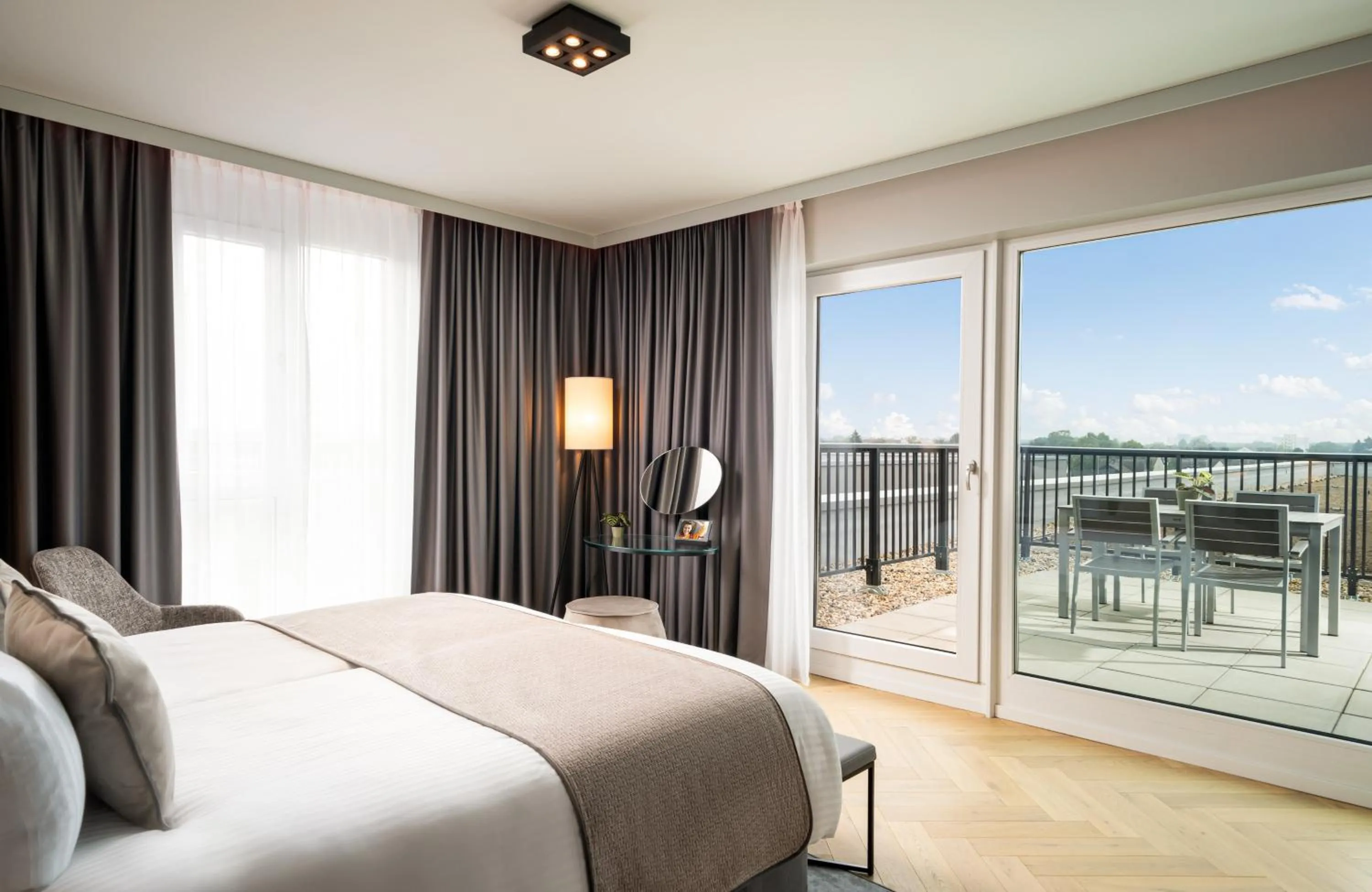 Photo of the whole room, Bed in Leonardo Royal Hotel Cologne Bonn Airport