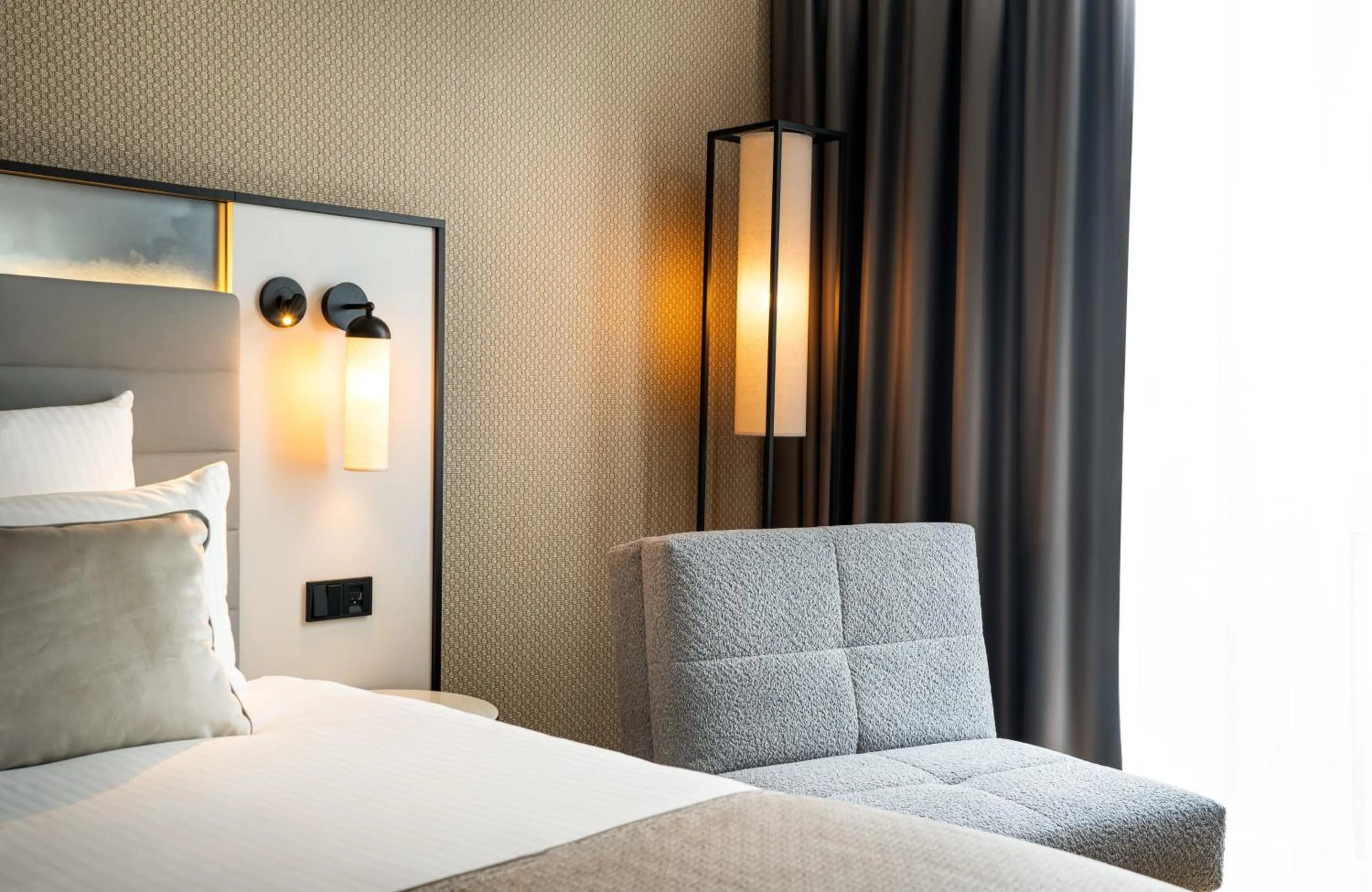Photo of the whole room, Bed in Leonardo Royal Hotel Cologne Bonn Airport