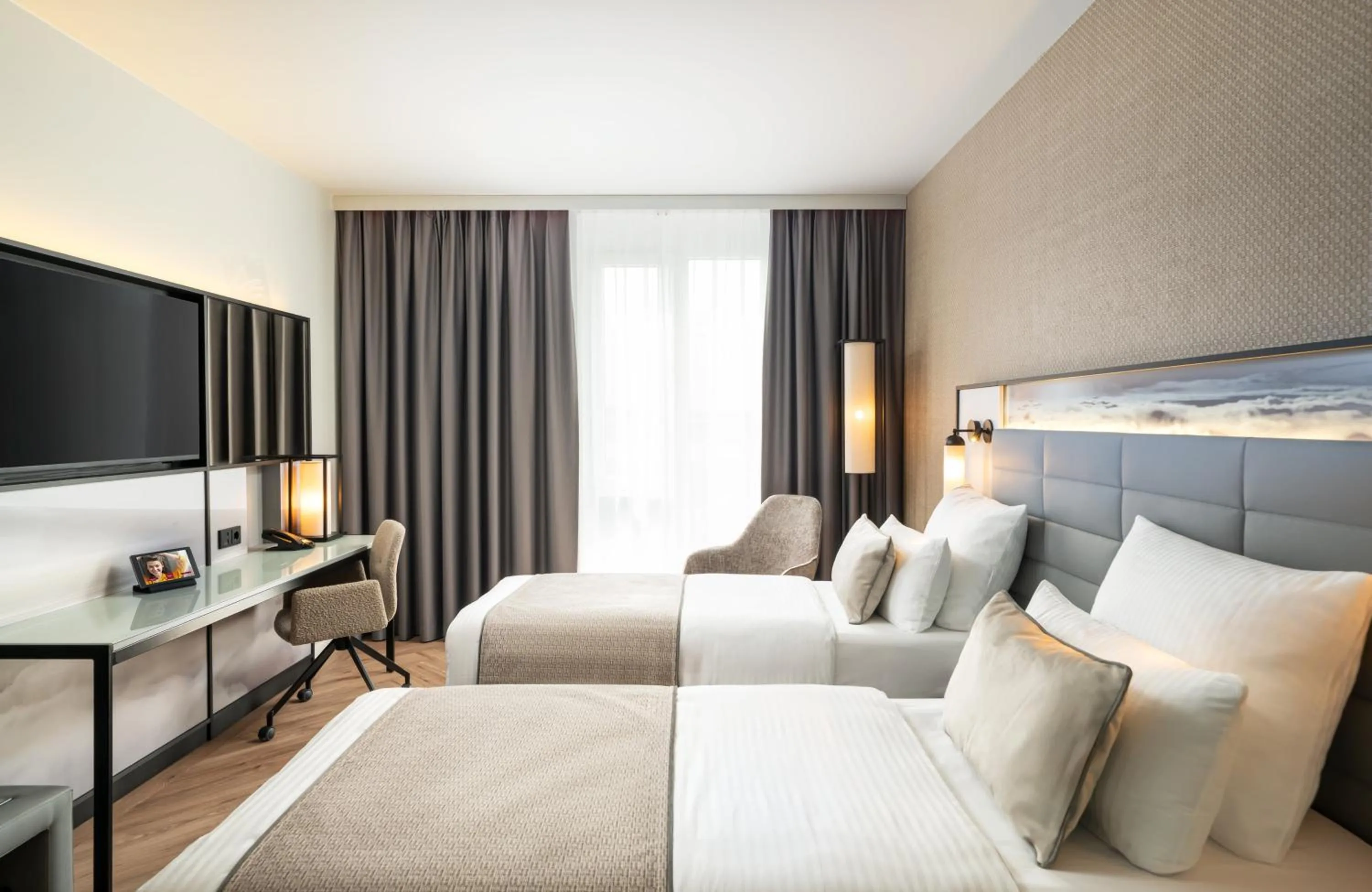 Photo of the whole room, Bed in Leonardo Royal Hotel Cologne Bonn Airport