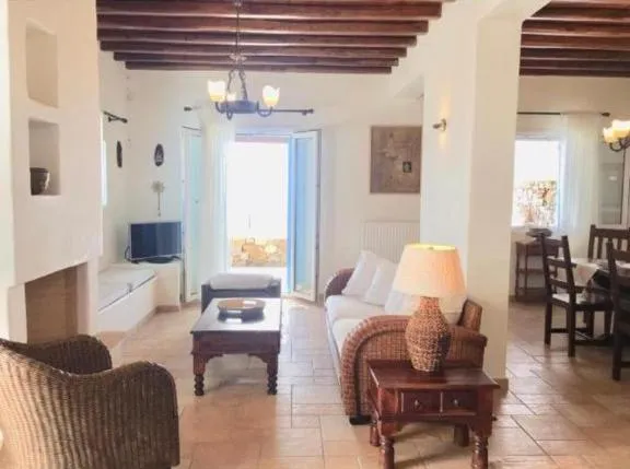 Living room in Mykonos Dot - The Villas