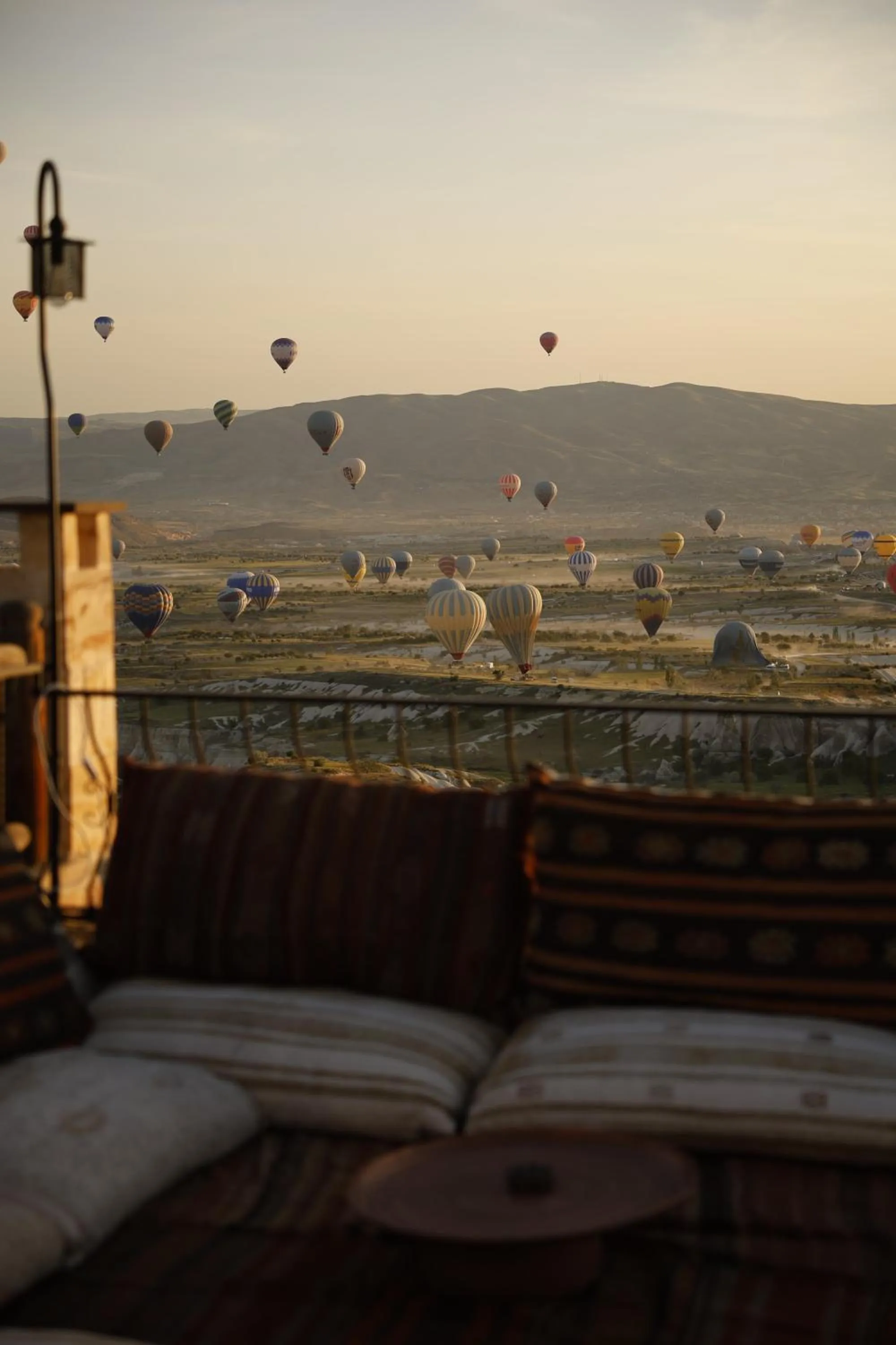 Seating area in Ages in Cappadocia
