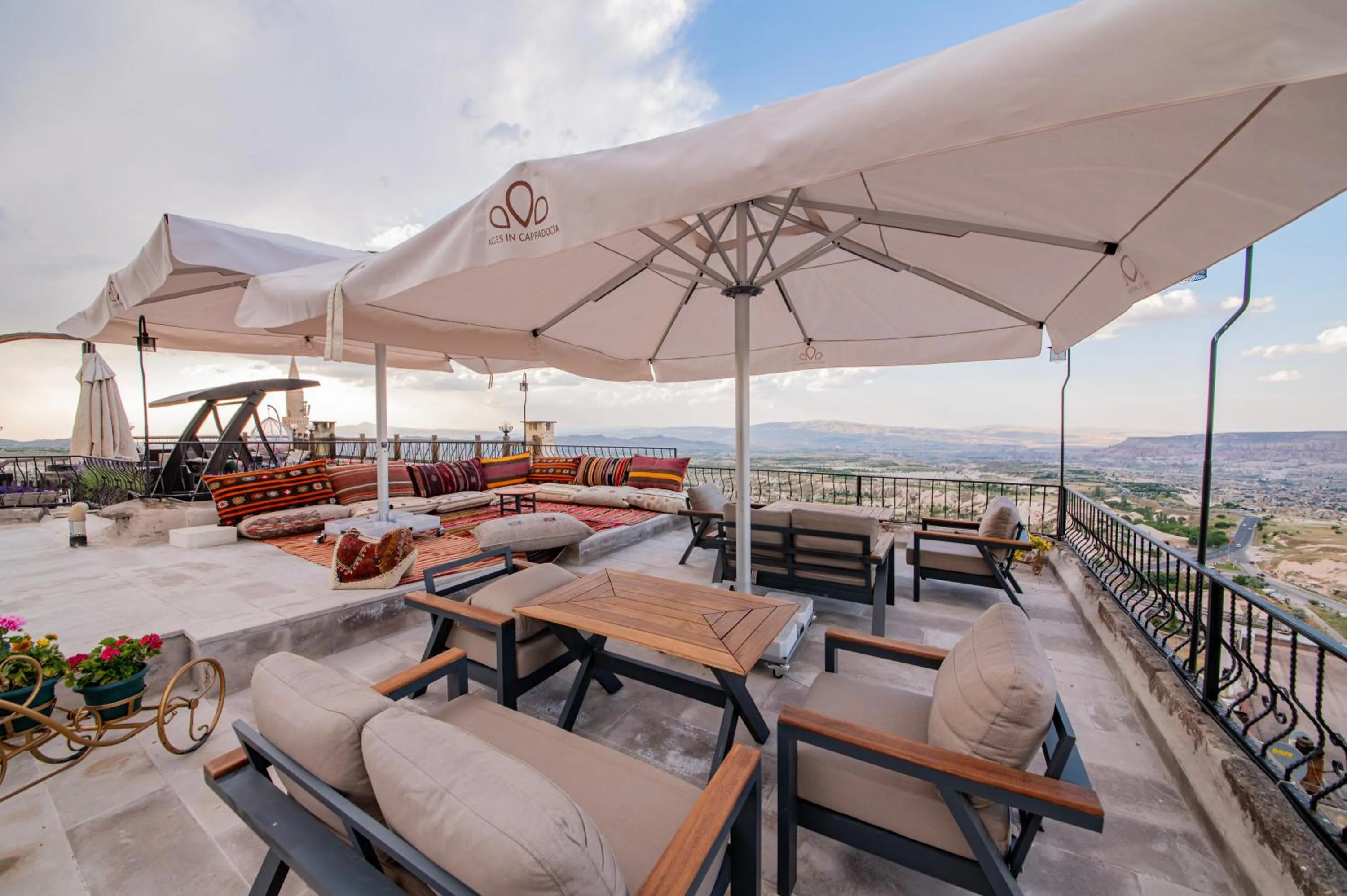 Patio in Ages in Cappadocia
