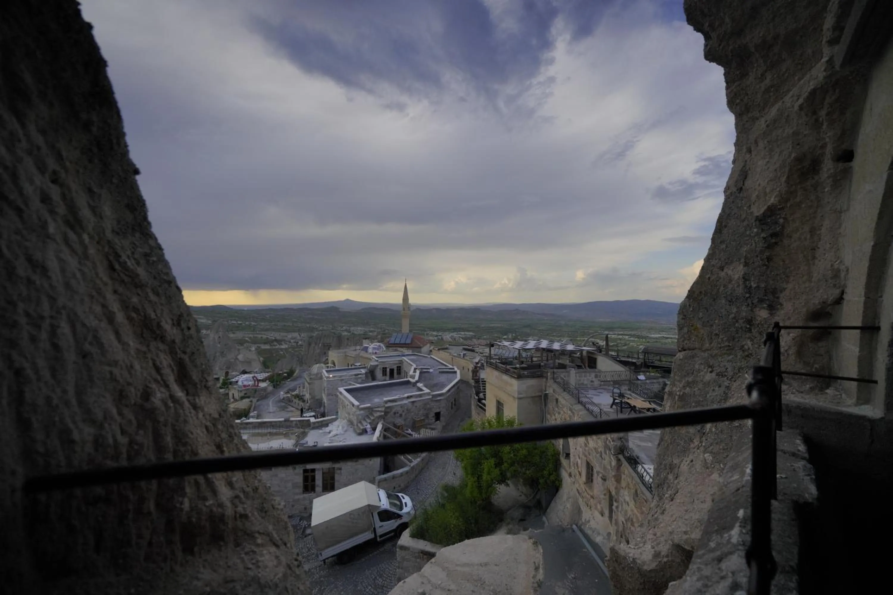 Natural landscape in Ages in Cappadocia
