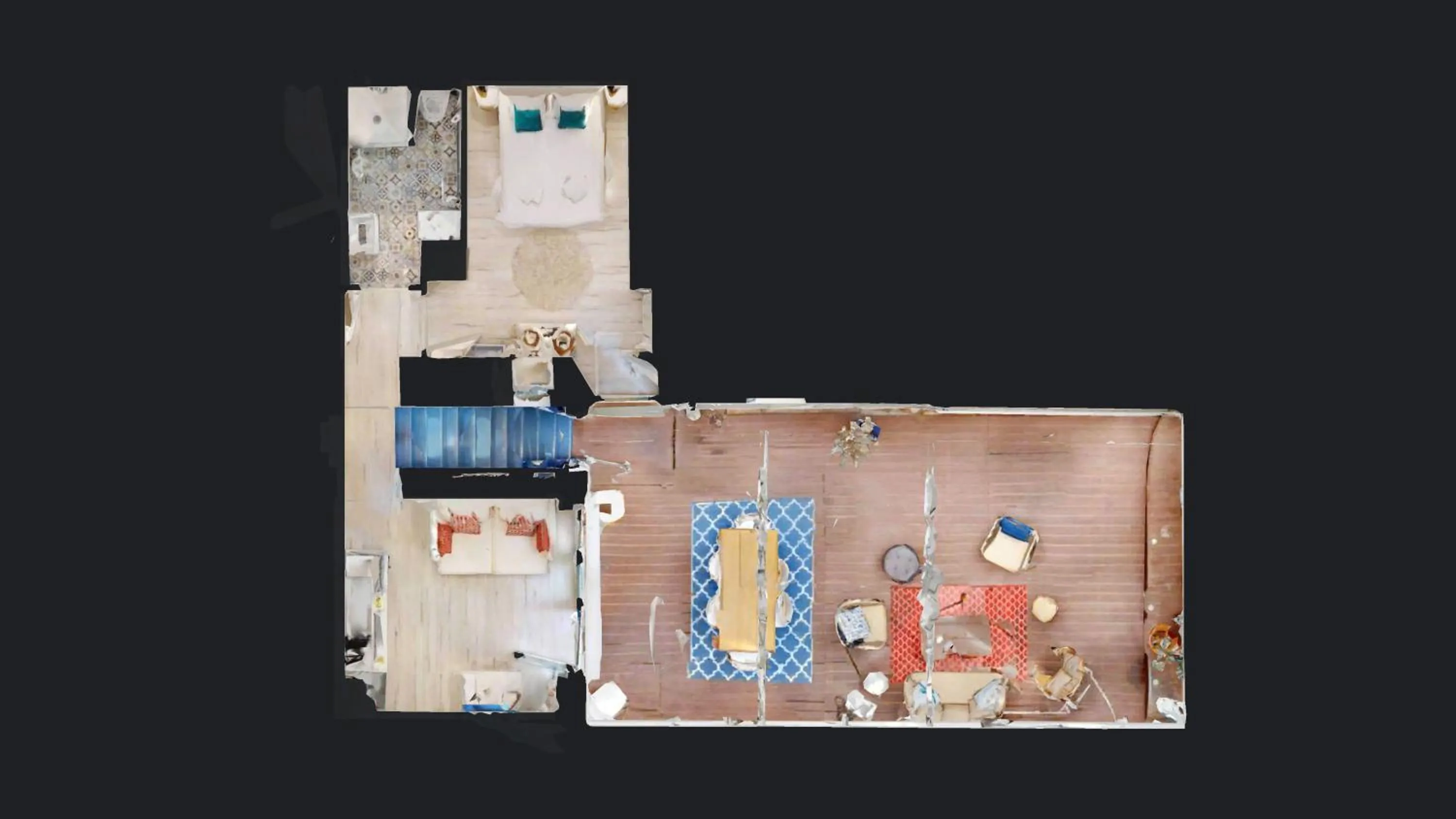 Floor plan in Appartements modernes avec véranda