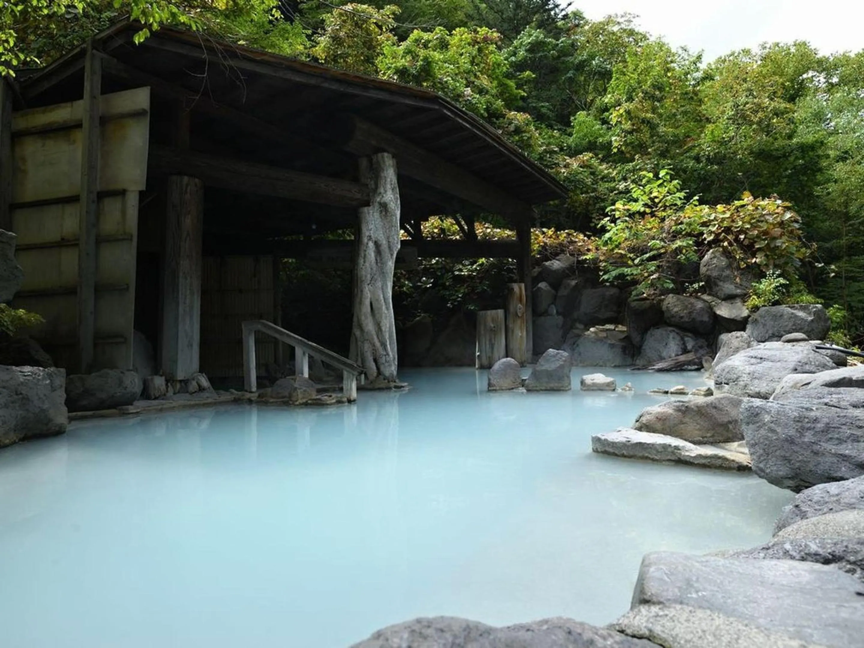 Hot Spring Bath in Kaniyu