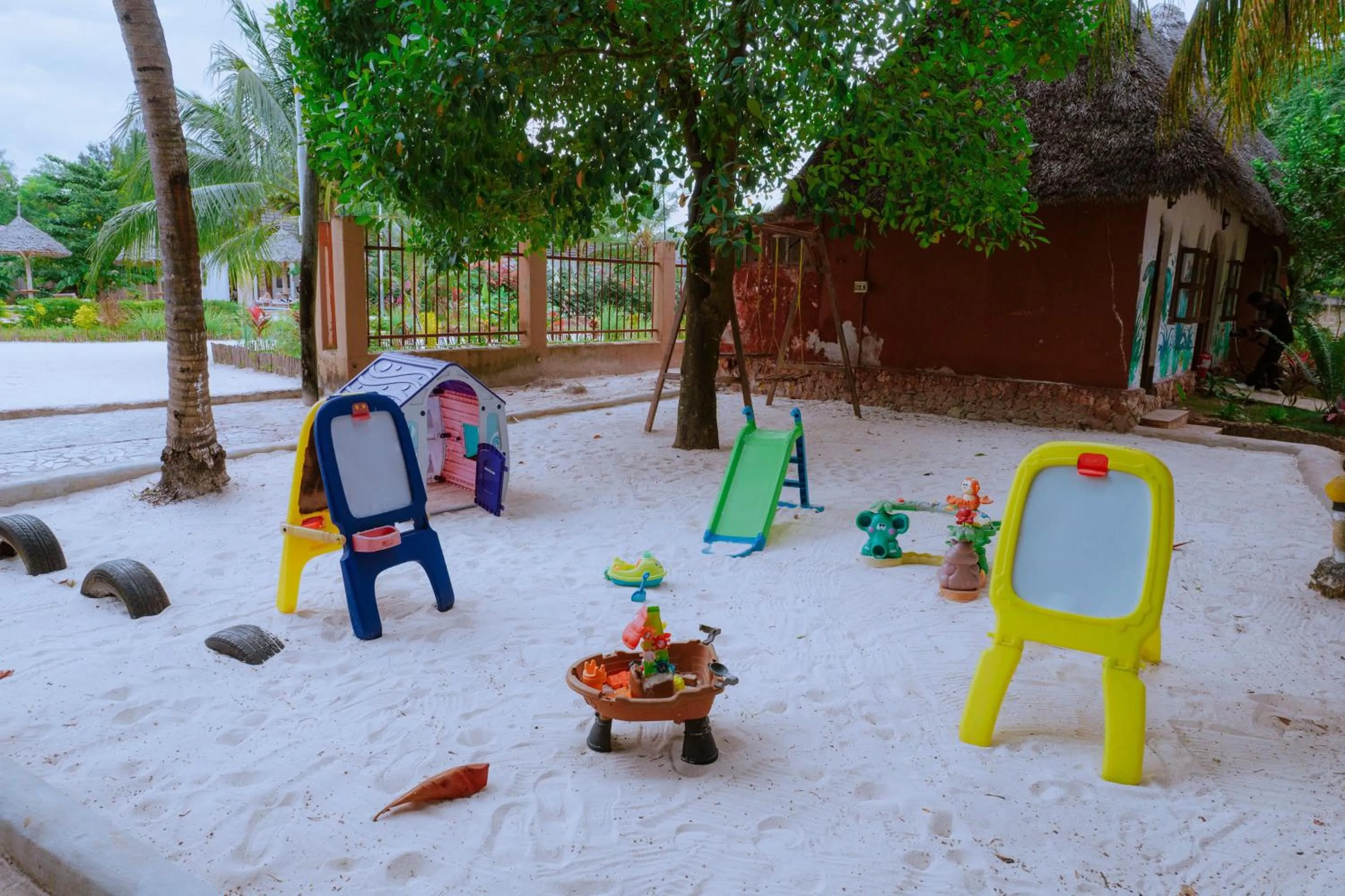 Children play ground in Mambo Ocean Resort