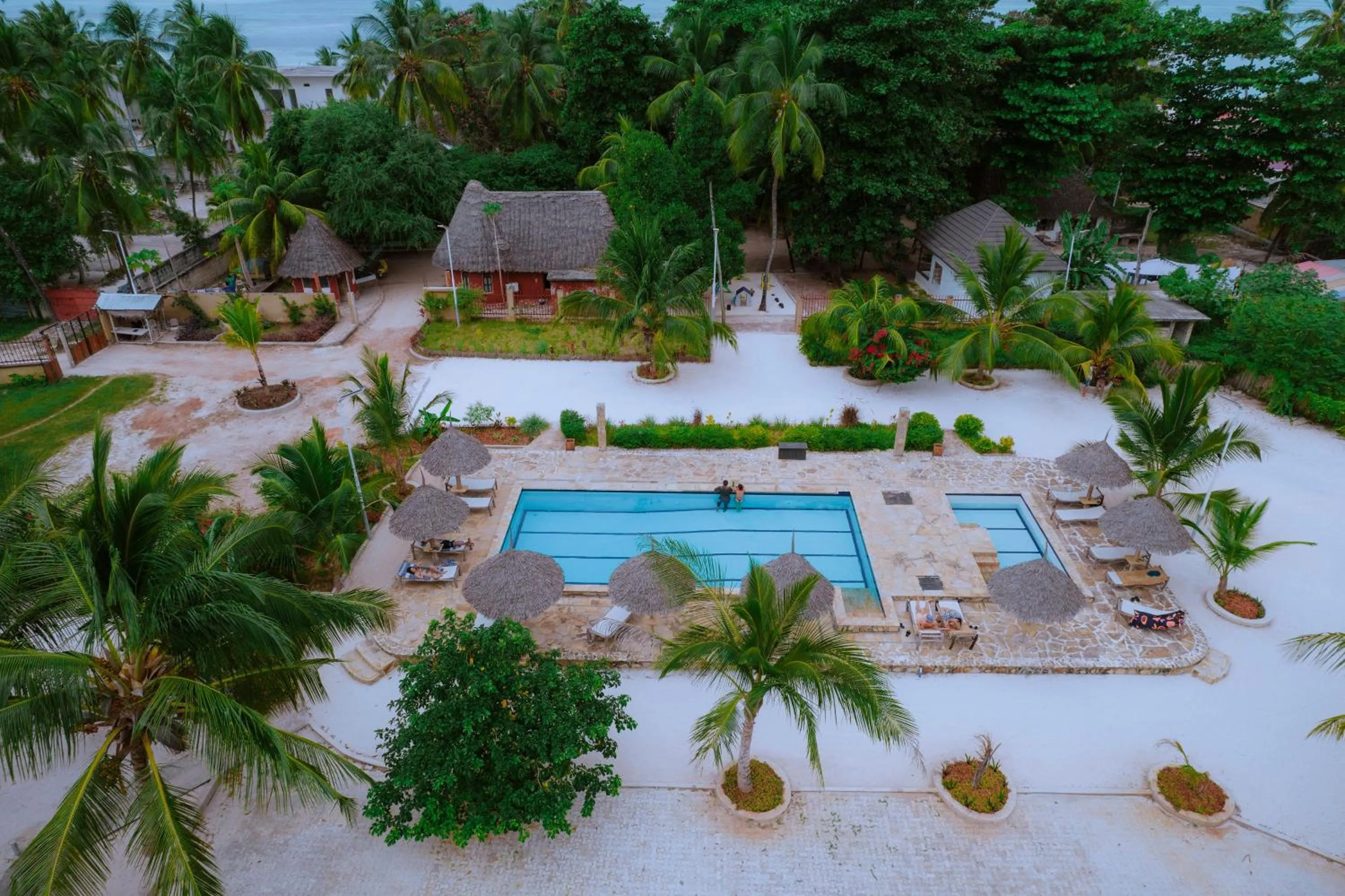 Swimming pool in Mambo Ocean Resort