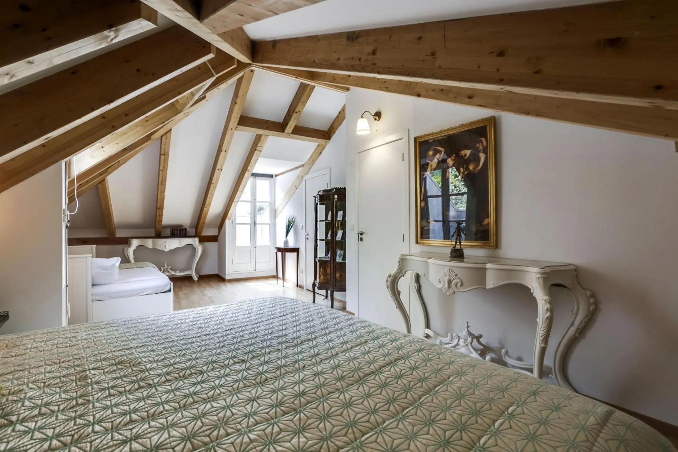 Bedroom, Bed in LUXa Charm House by LovelyStay