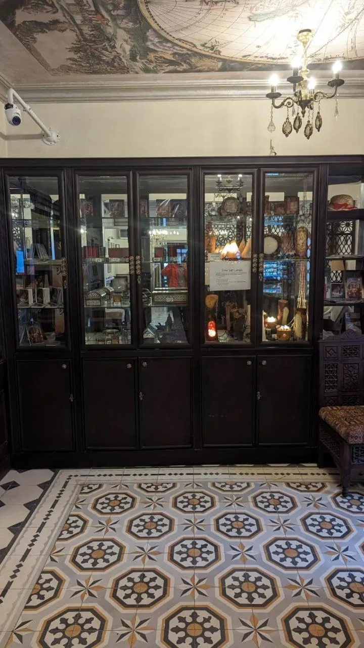 Decorative detail in Eileen Hotel Cairo