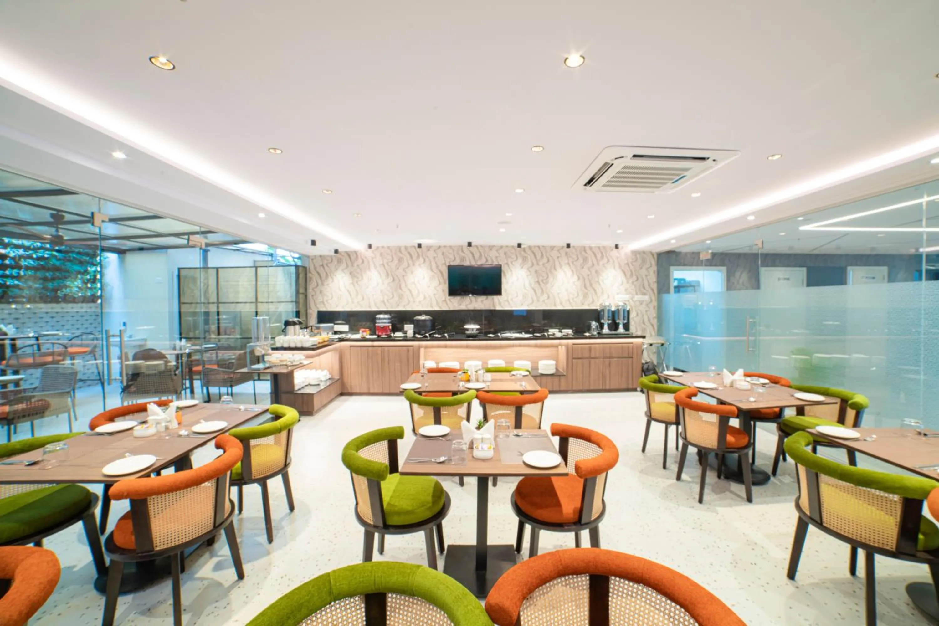 Restaurant/places to eat in The Beacon Hotel Visakhapatnam