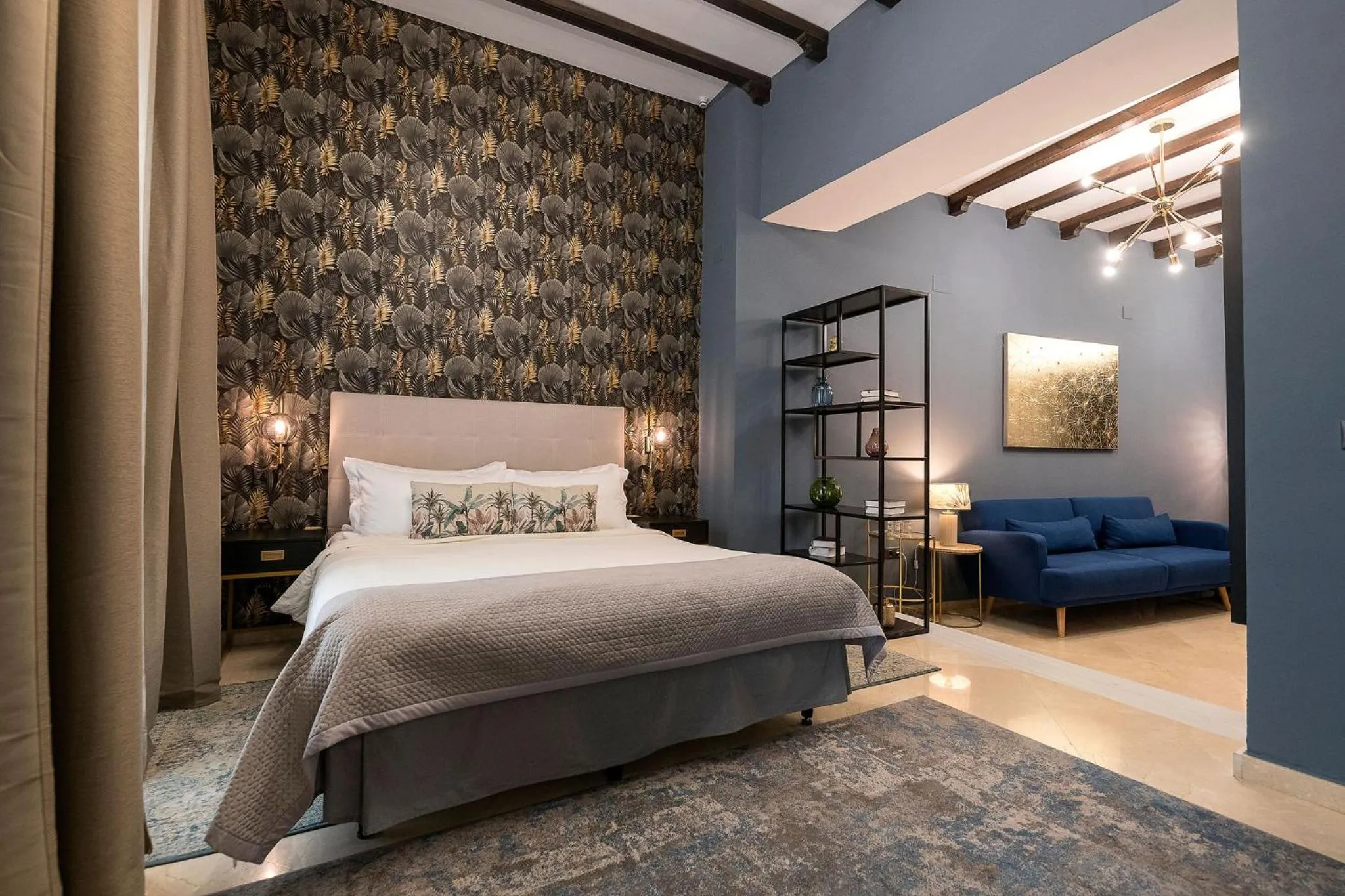 Bed in Boutique Suites