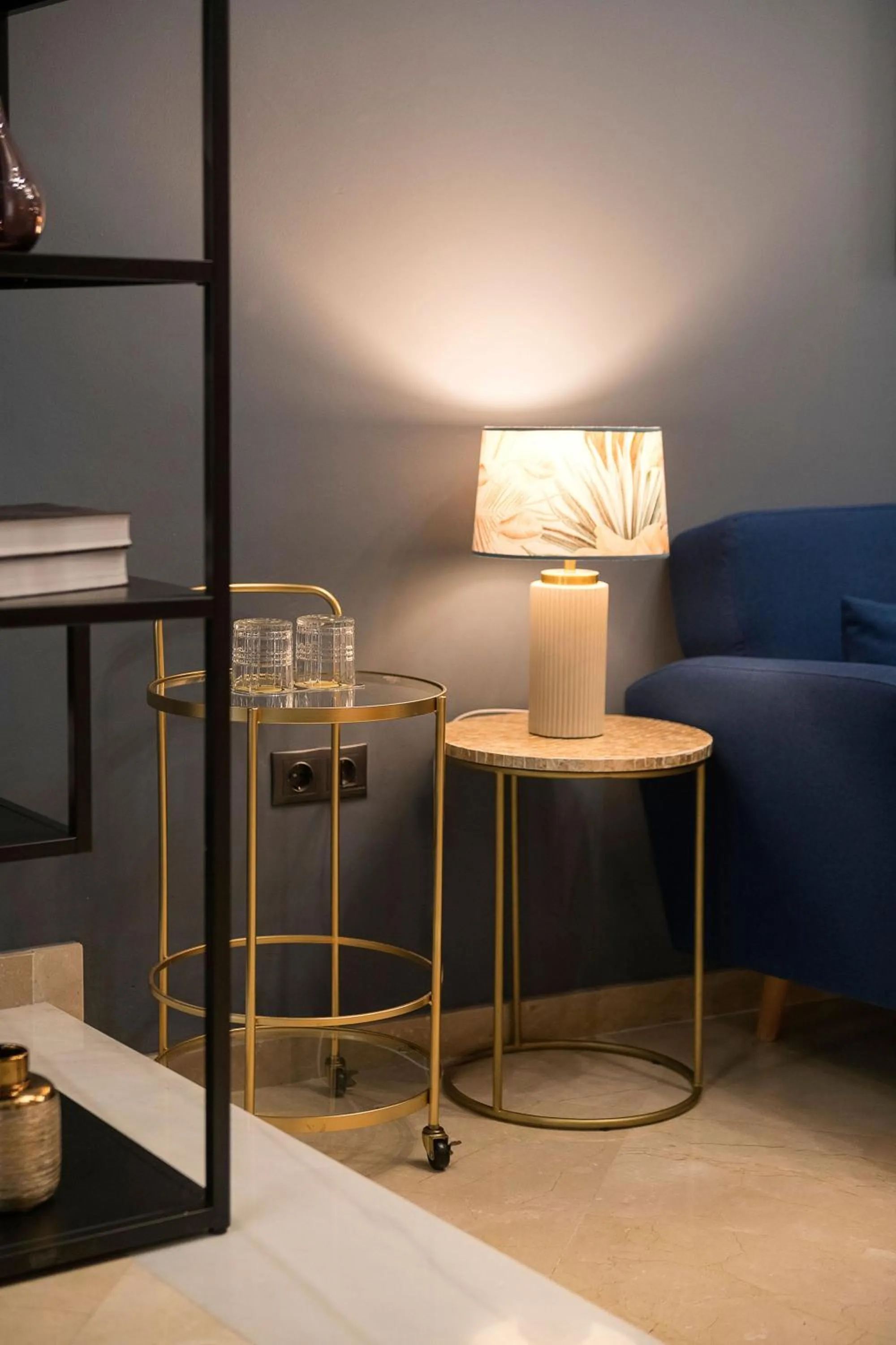 Seating area in Boutique Suites