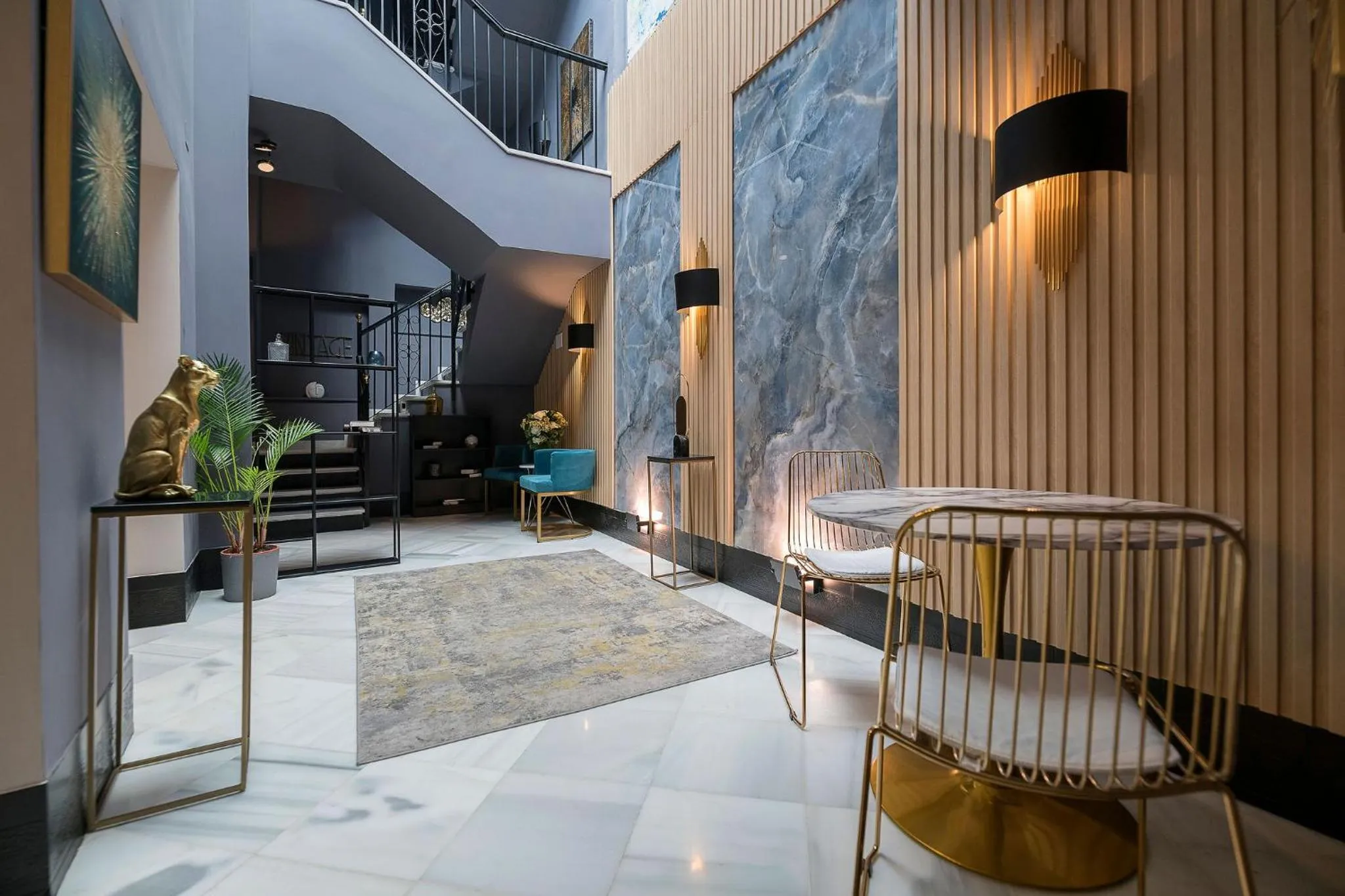 Living room in Boutique Suites