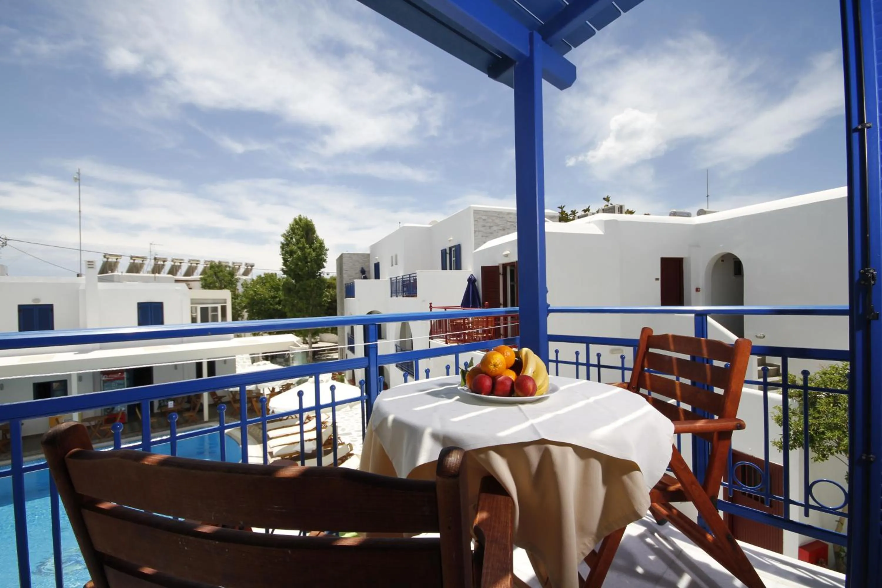 Balcony/Terrace in Katerina Hotel