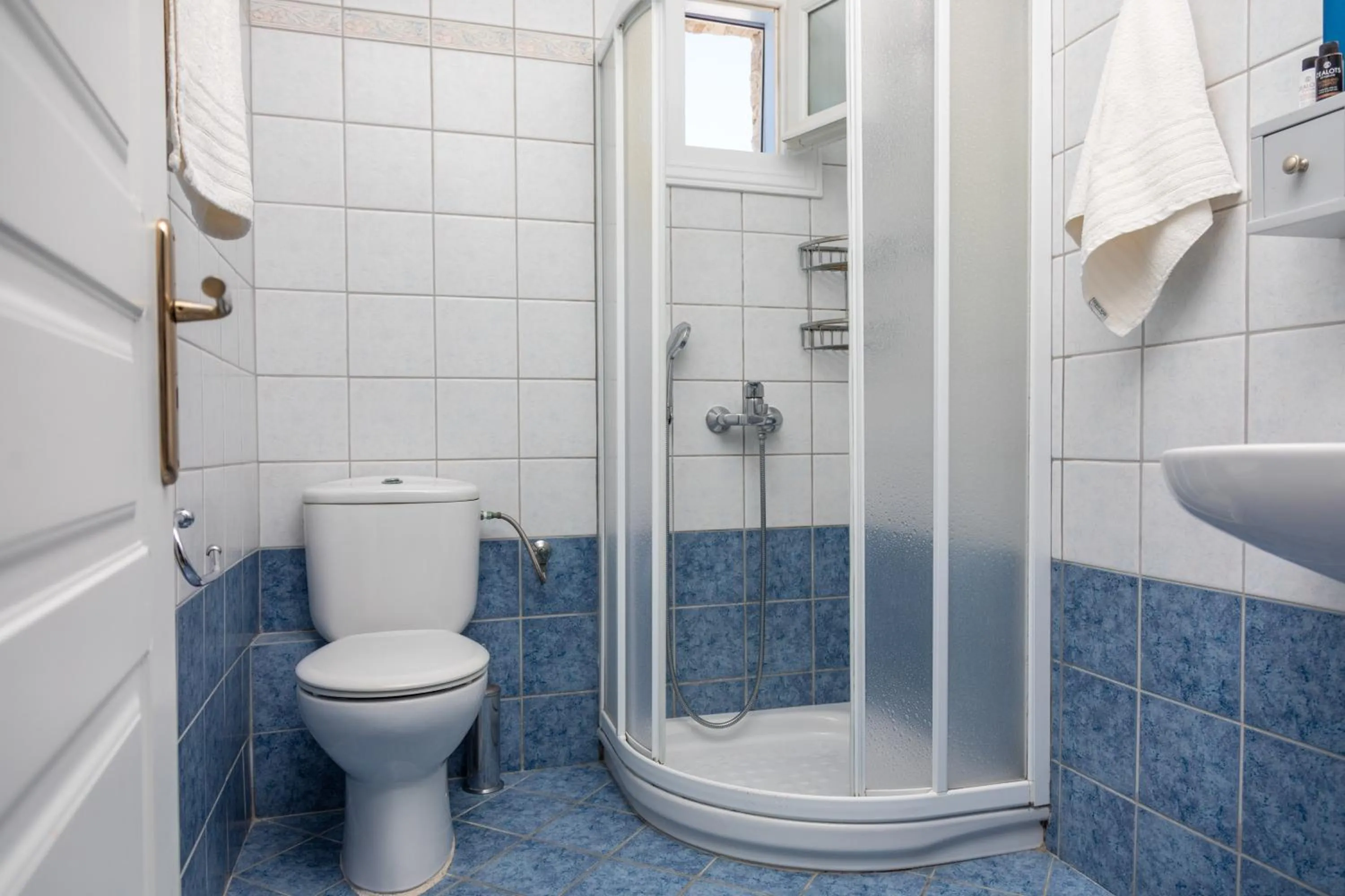 Bathroom in Katerina Hotel