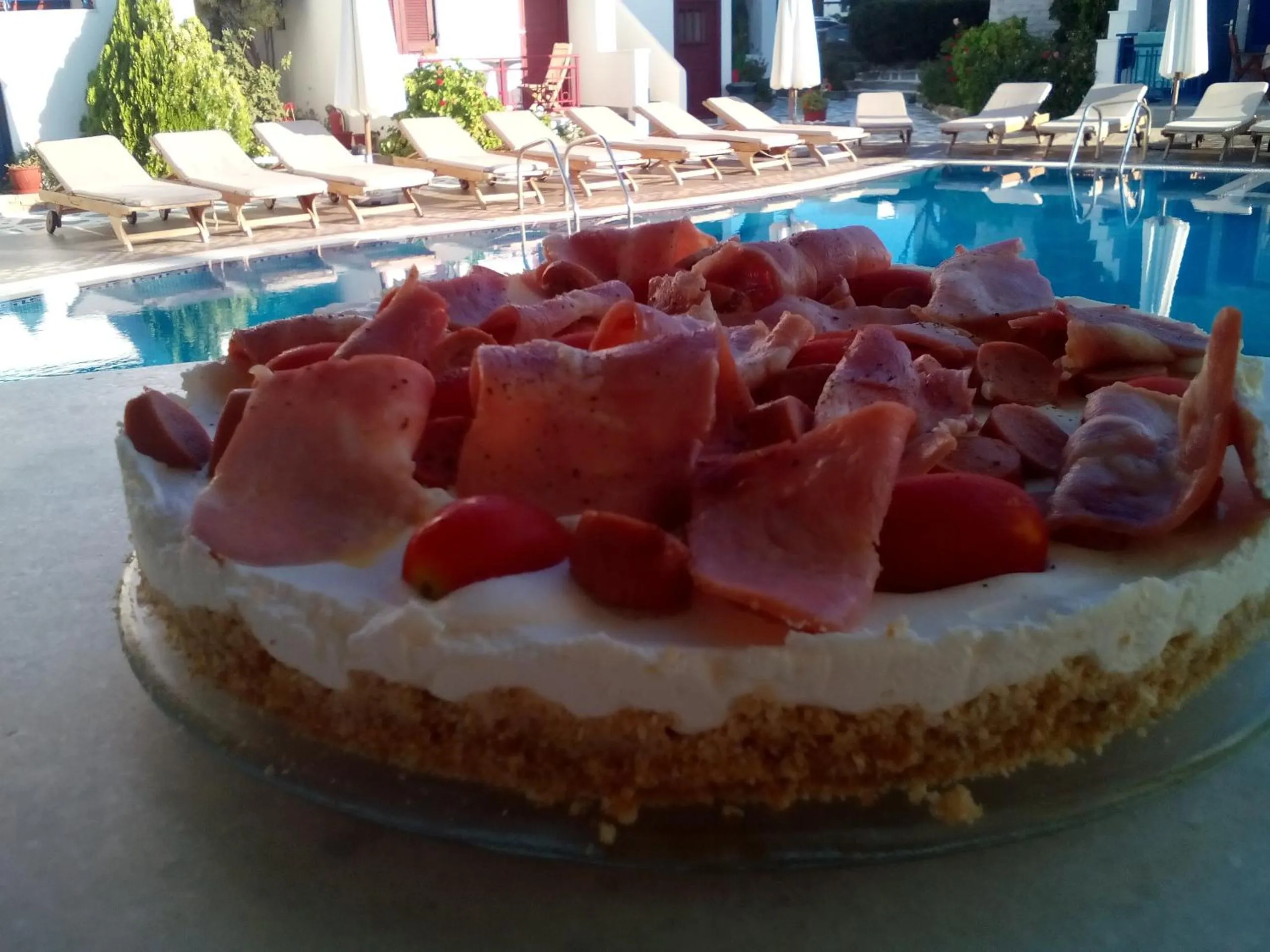 Buffet breakfast in Katerina Hotel