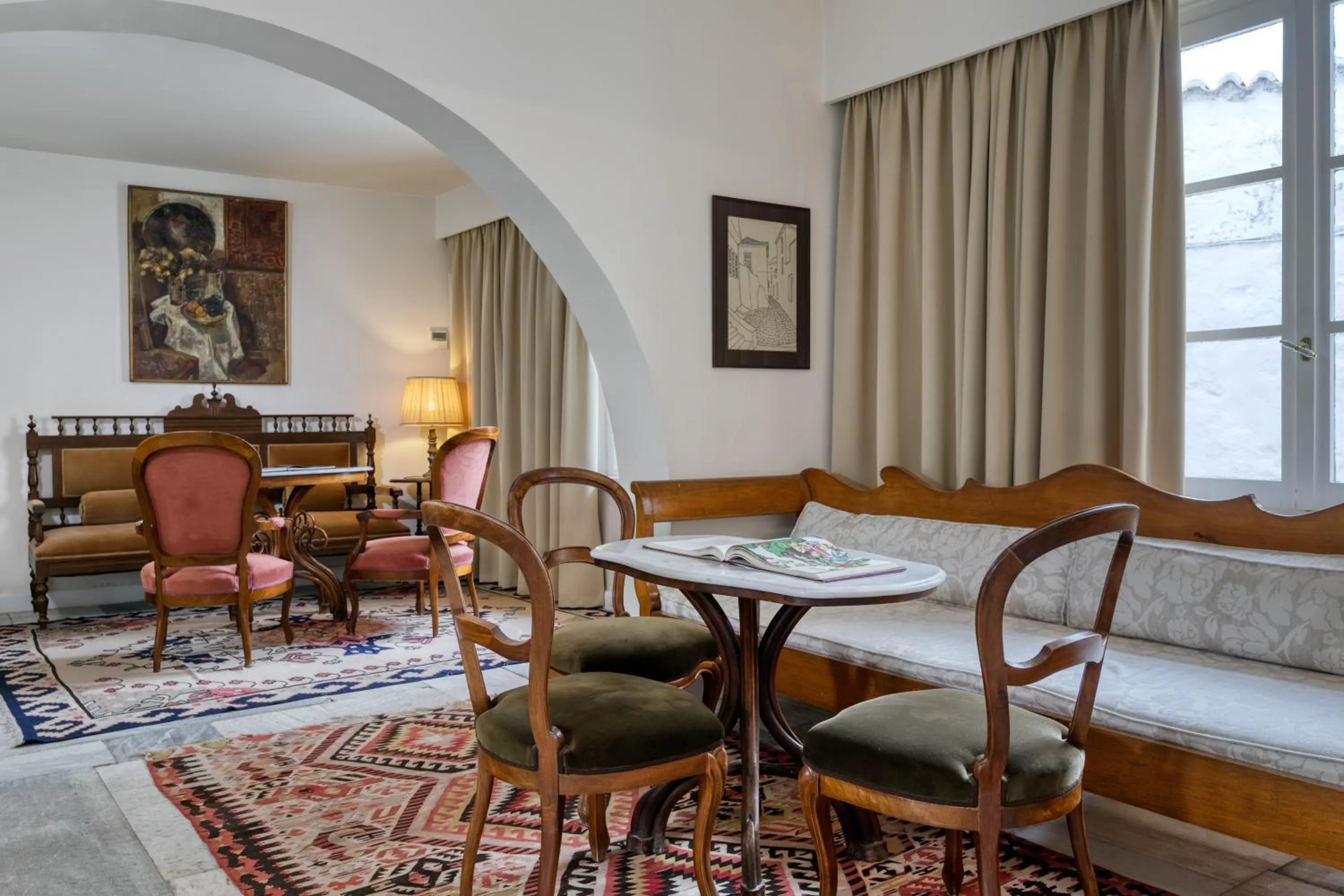 Lobby or reception in Hotel Leto Hydra