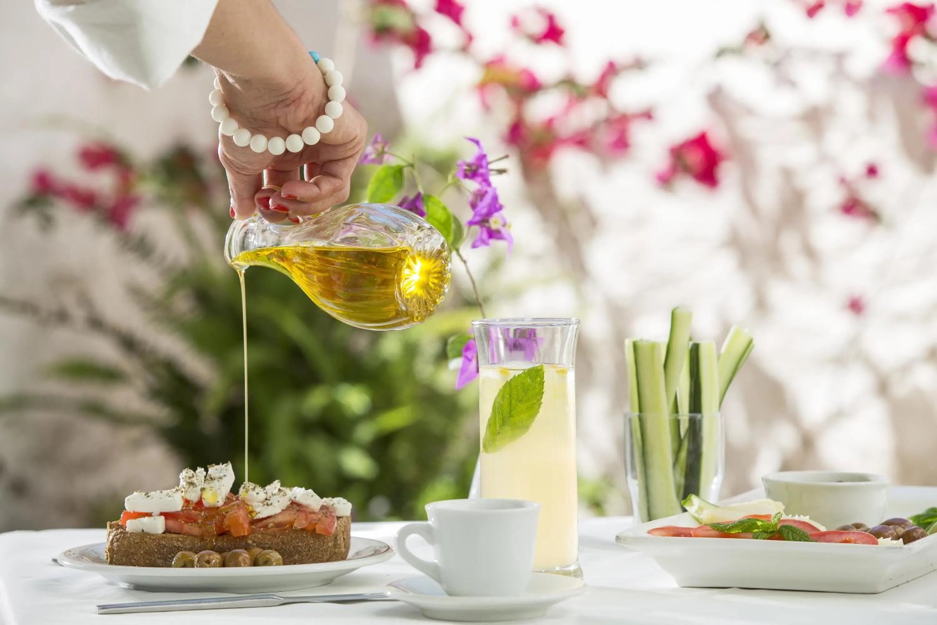 Food close-up in Hotel Leto Hydra