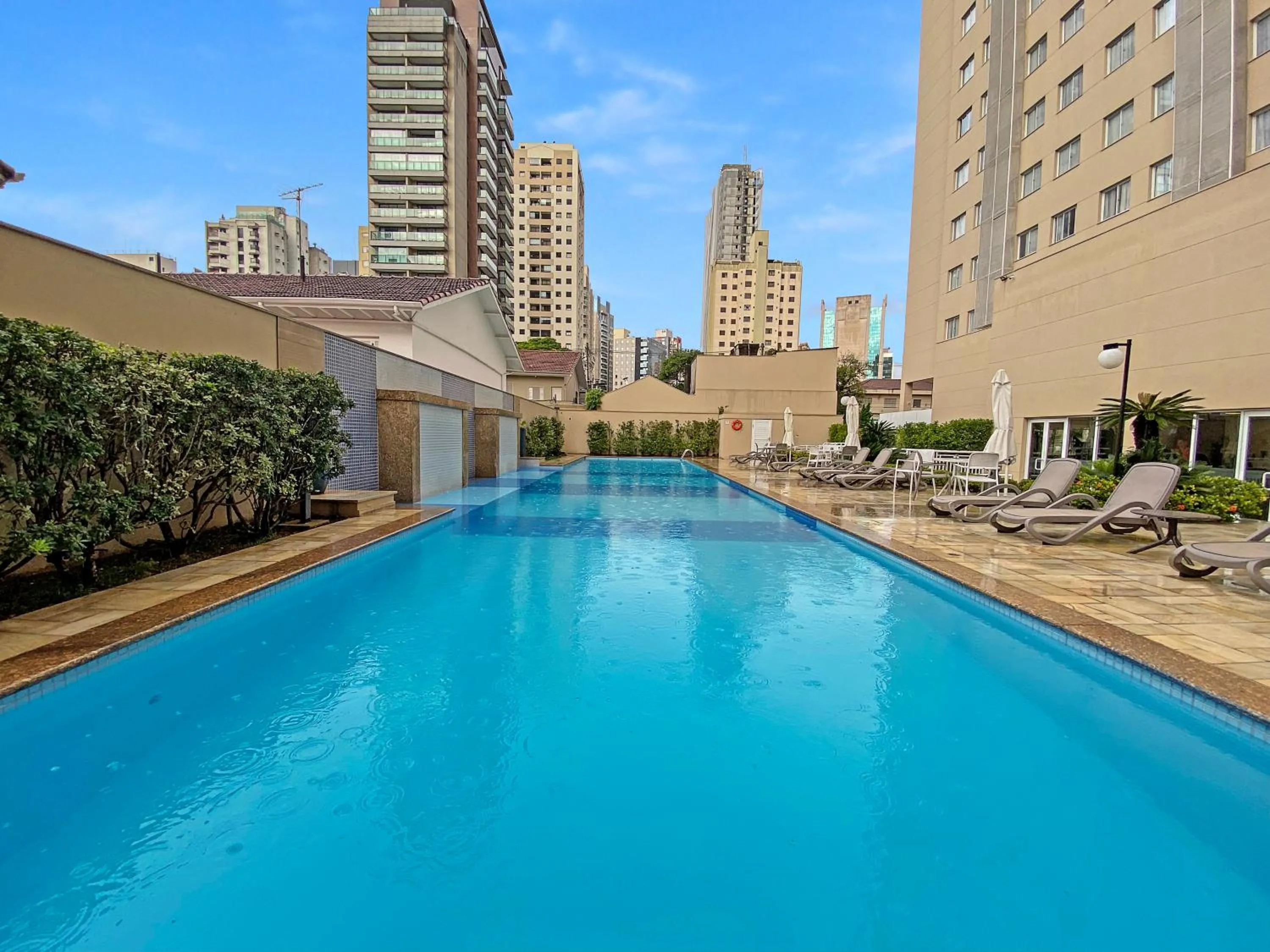 Exuberante hotel na Vila Olimpia