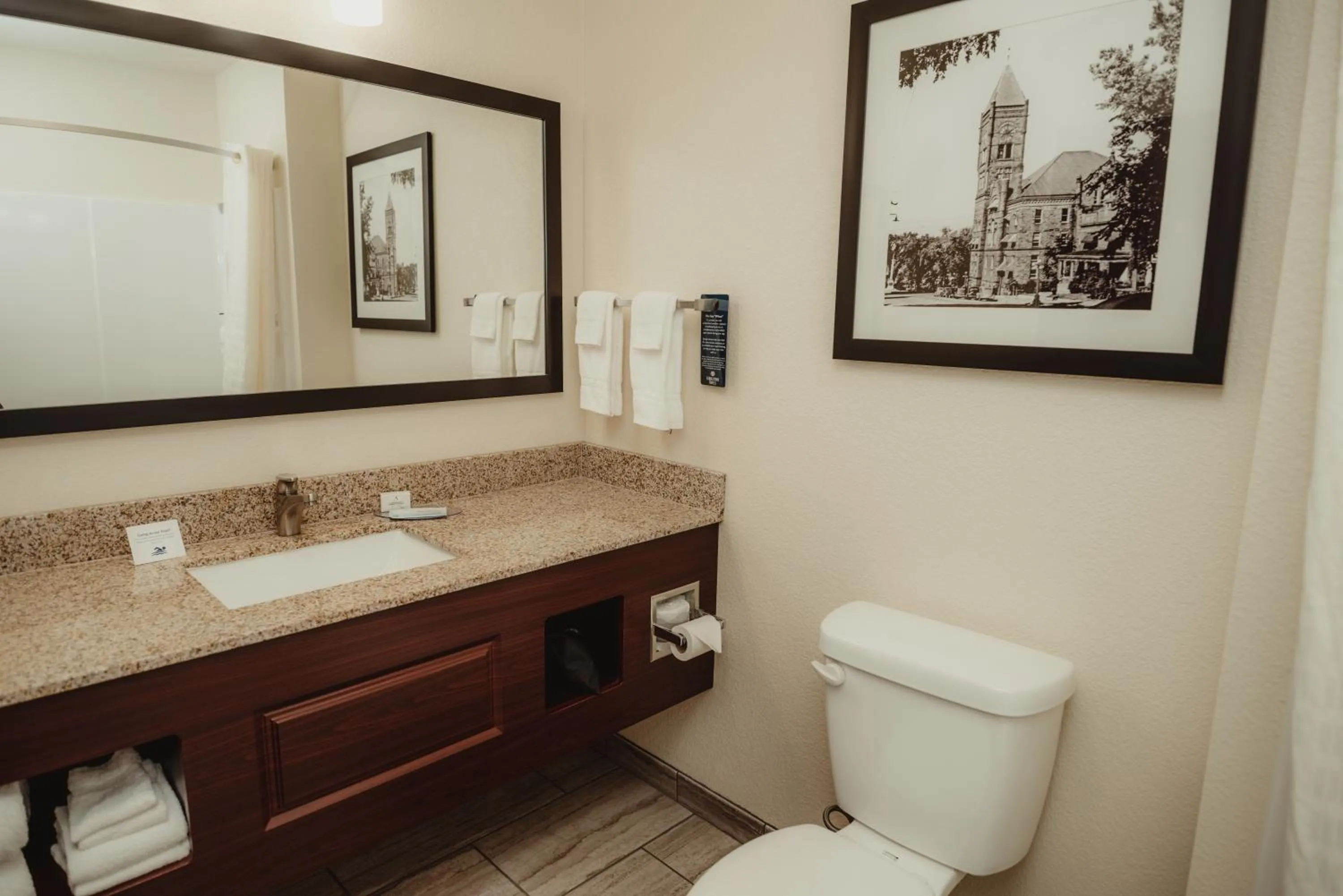 Bathroom in Cobblestone Hotel & Suites - Ottumwa