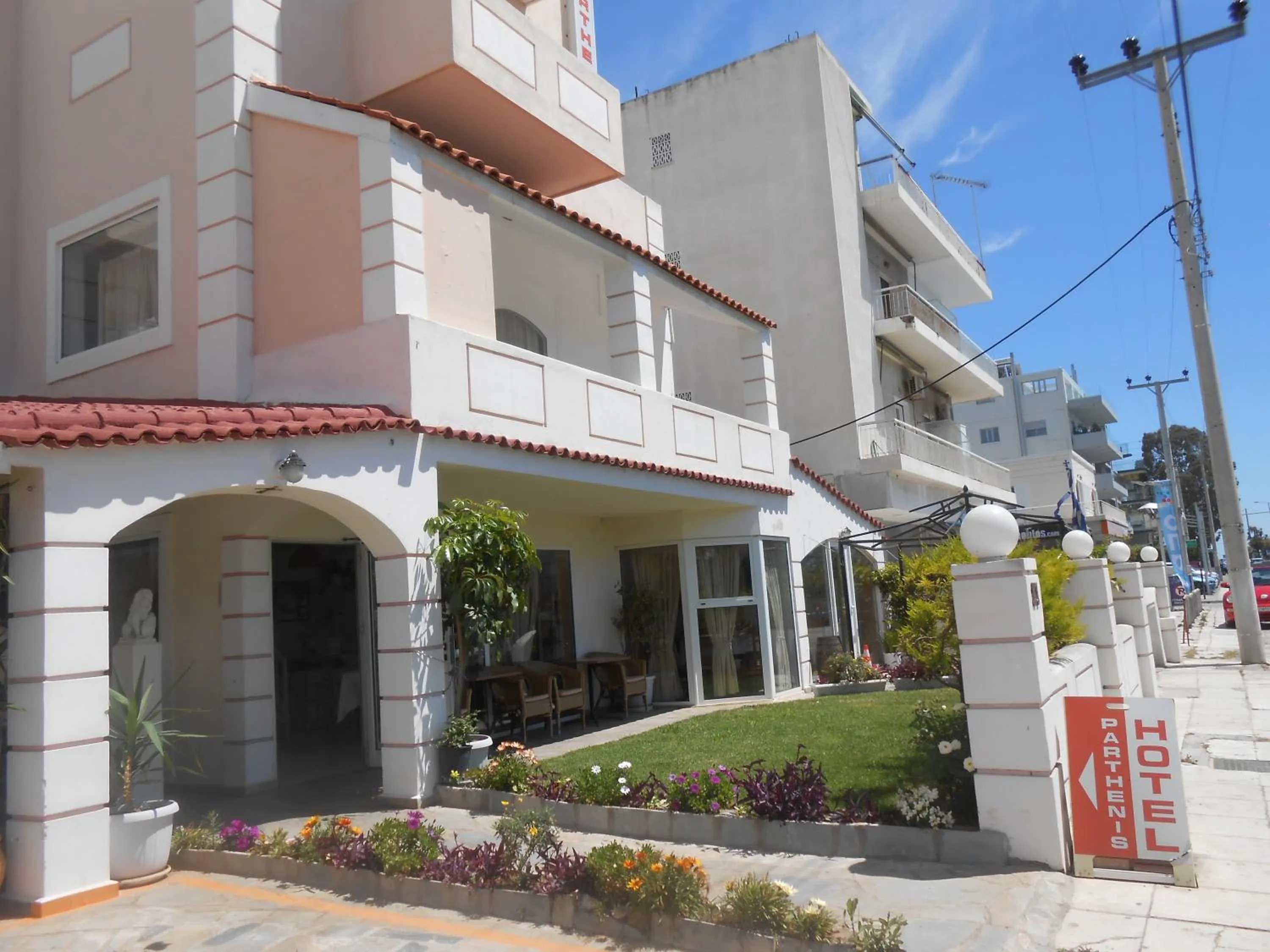 Property building in Parthenis Riviera Hotel