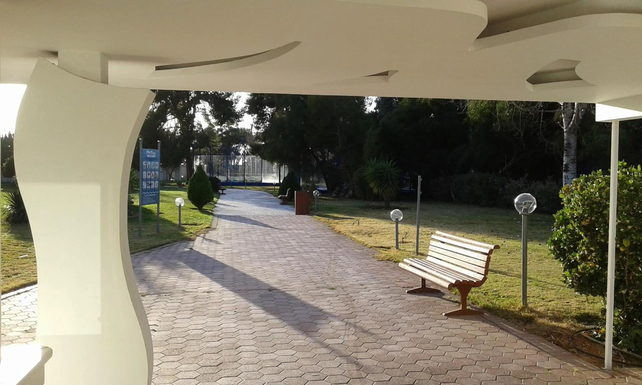 Beach in Parthenis Riviera Hotel