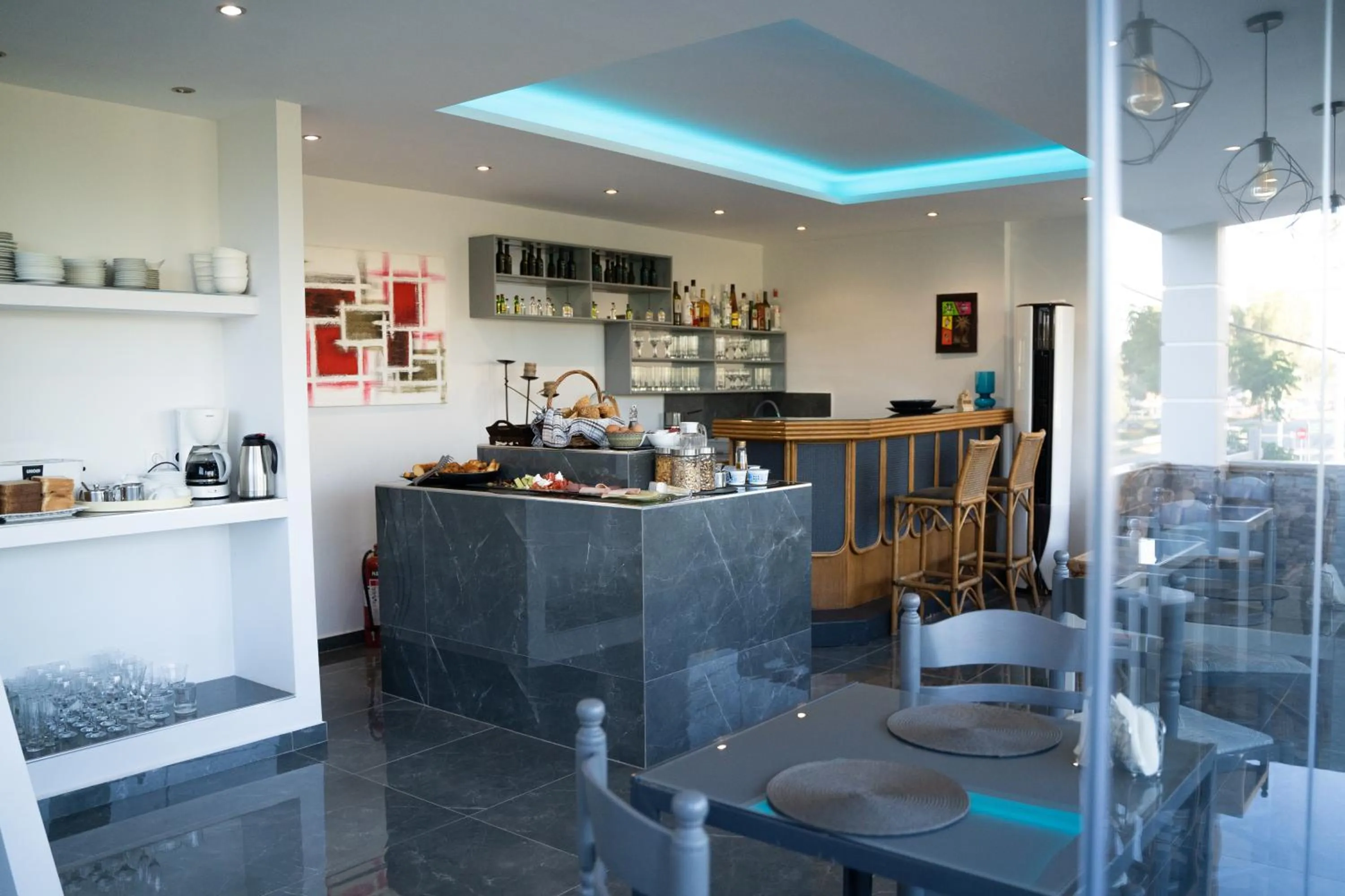 Lounge or bar in Parthenis Riviera Hotel