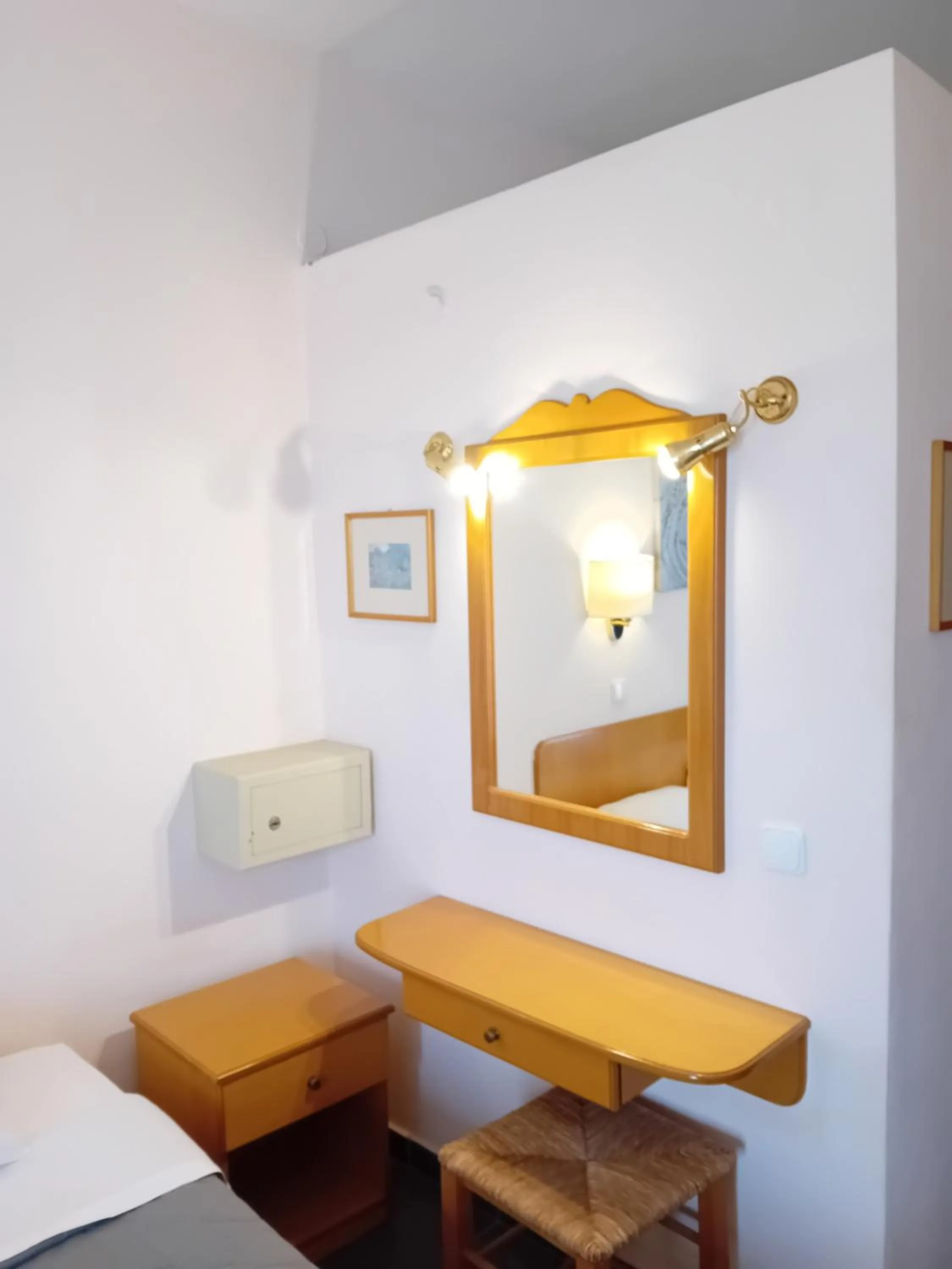 Bed in Heliotopos Apartments