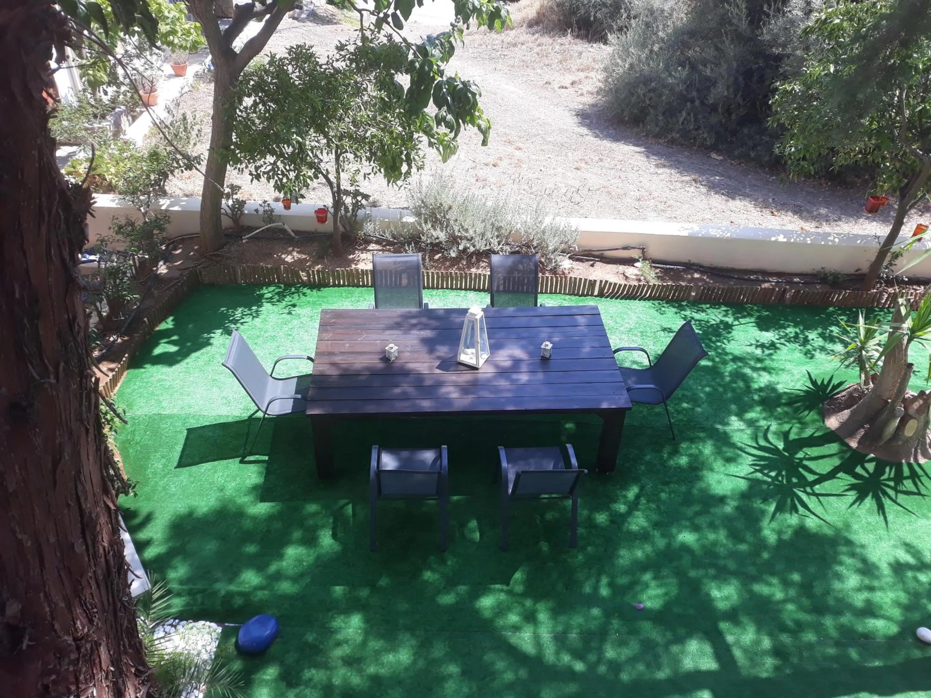 Patio in Heliotopos Apartments