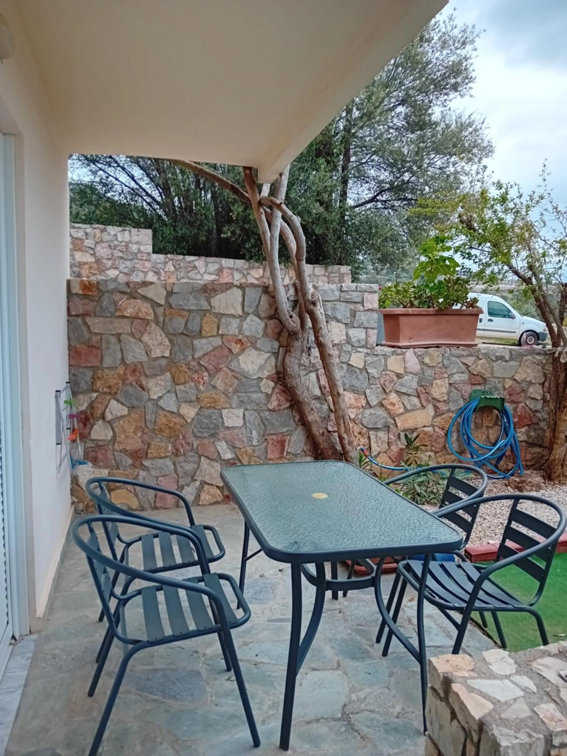 Patio in Heliotopos Apartments