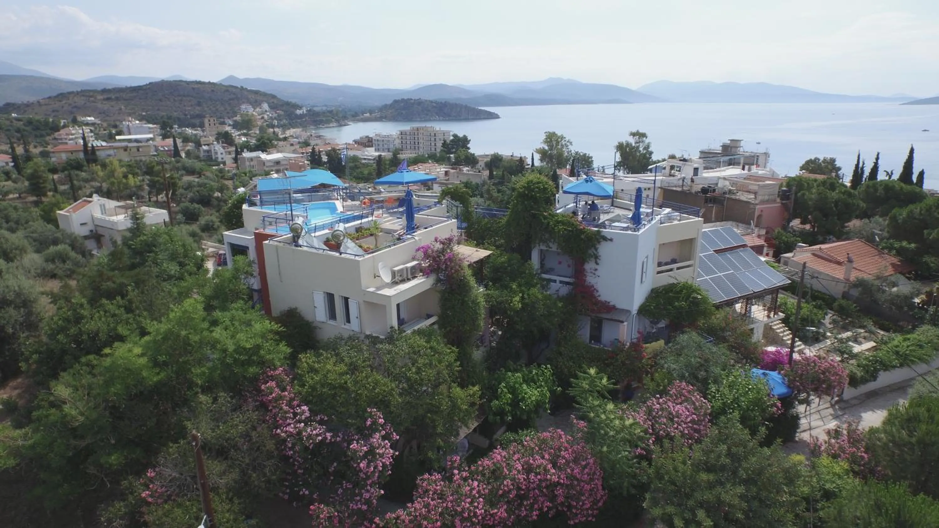Bird's eye view in Heliotopos Apartments