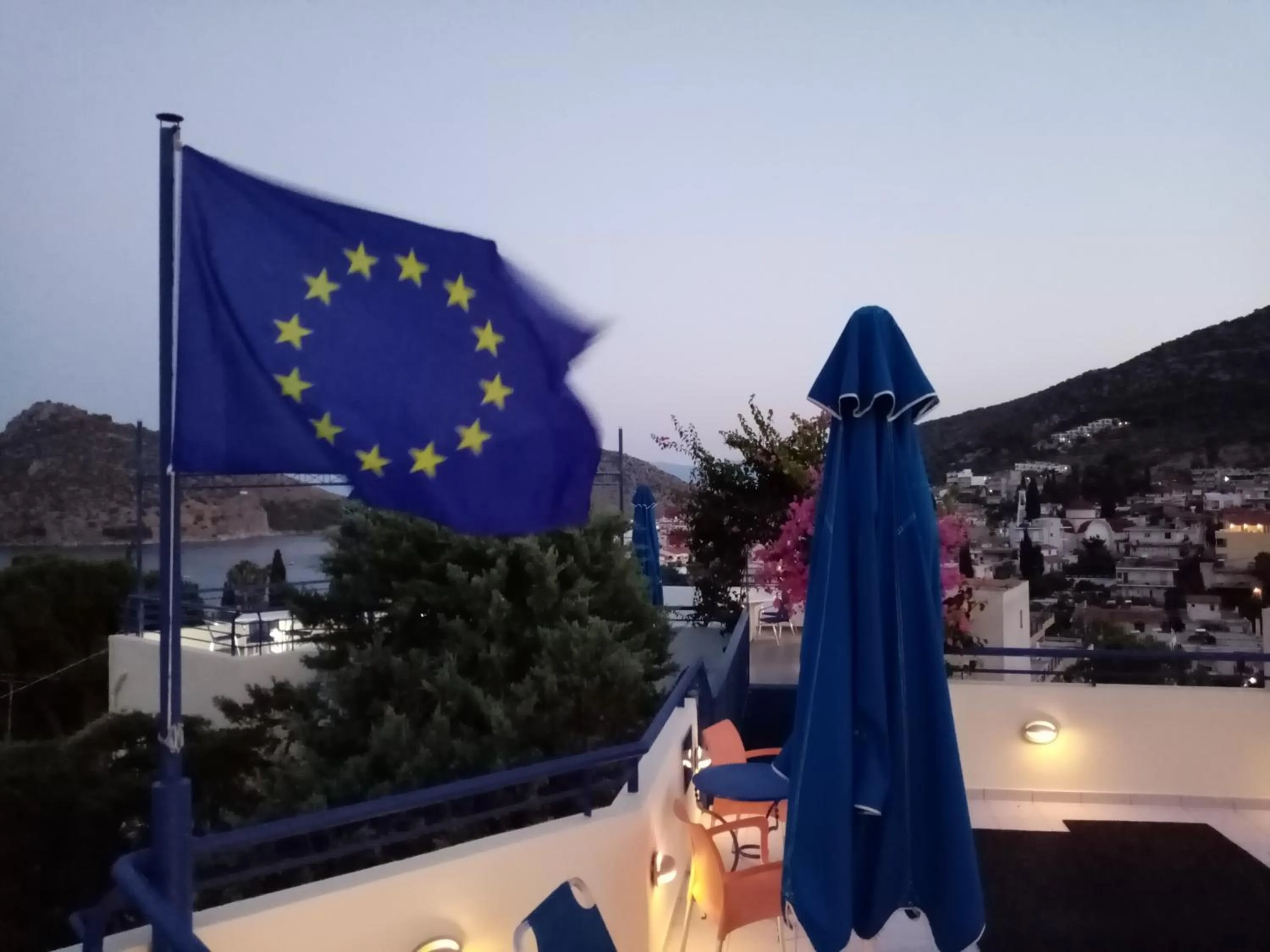 Bird's eye view in Heliotopos Apartments