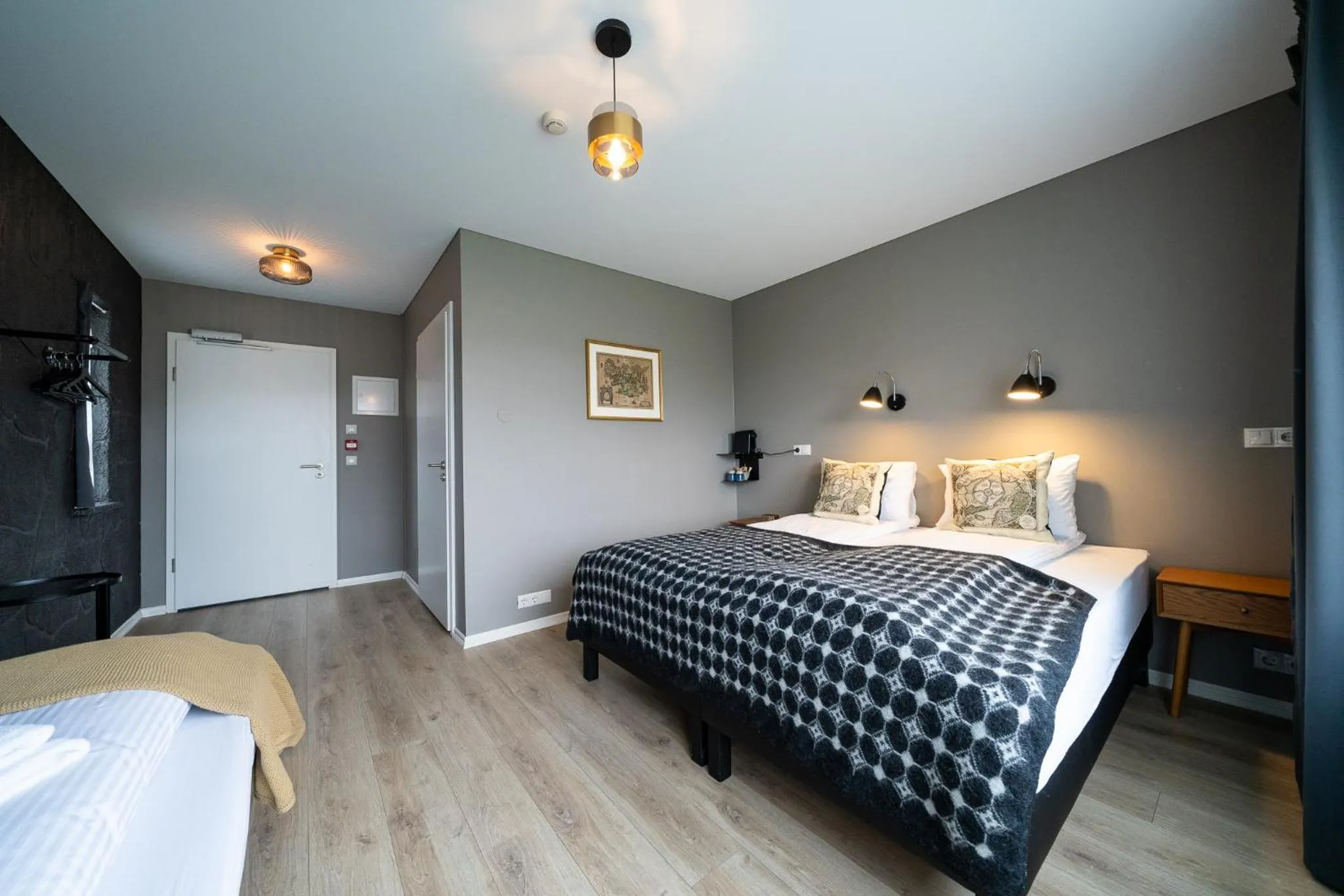 Bed in Hótel Blönduós