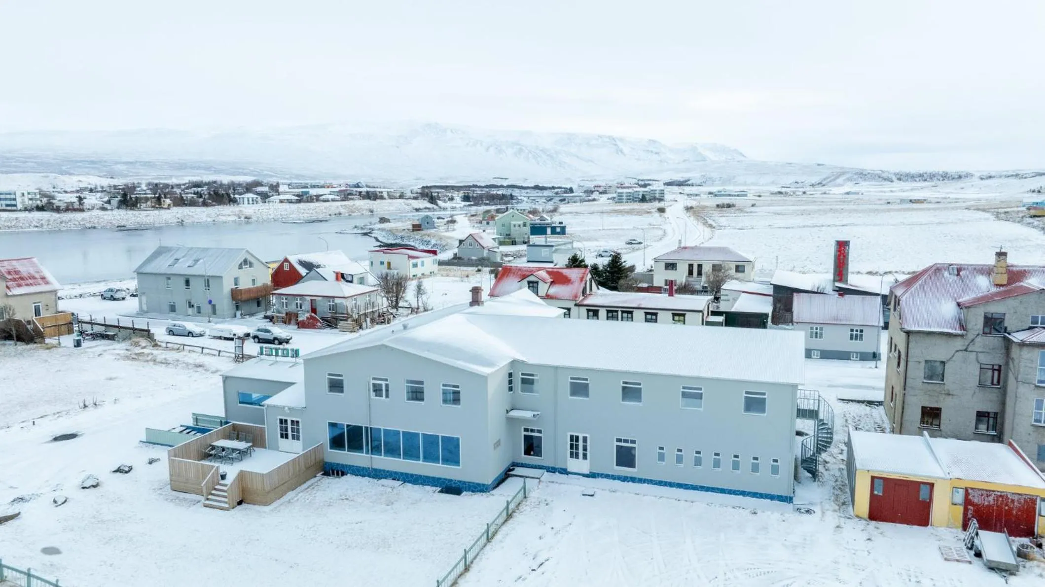 Facade/entrance in Hótel Blönduós
