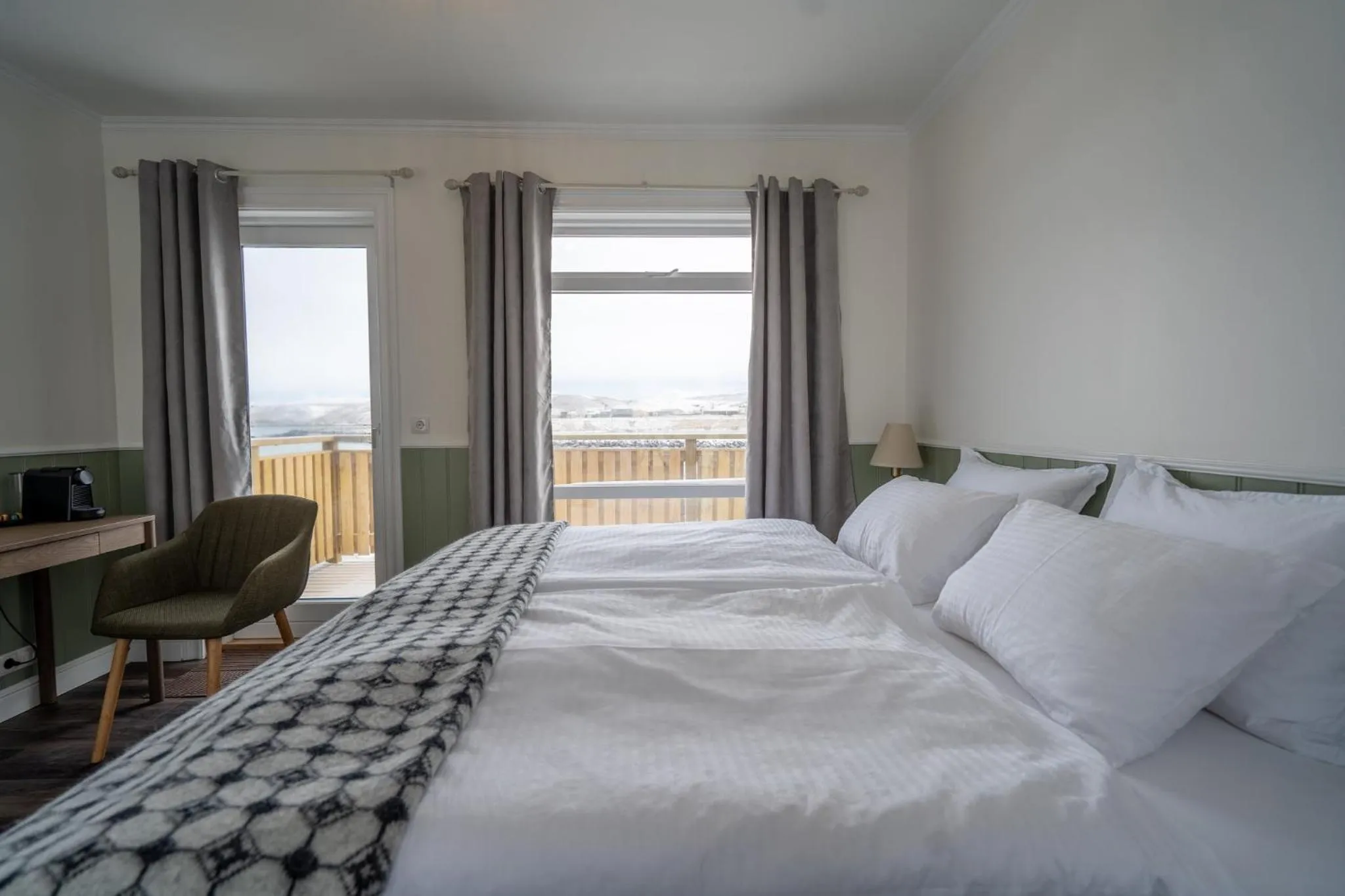 Bedroom, Bed in Hótel Blönduós