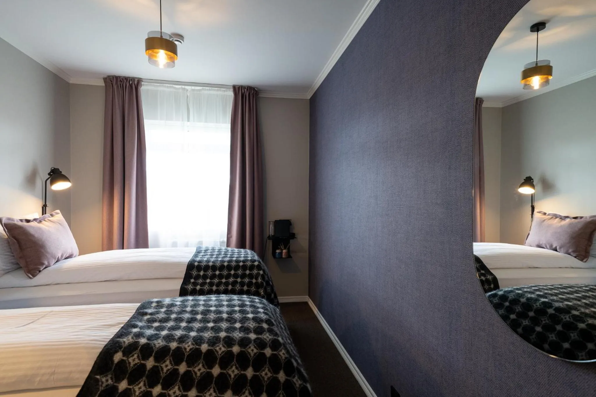 Bed in Hótel Blönduós