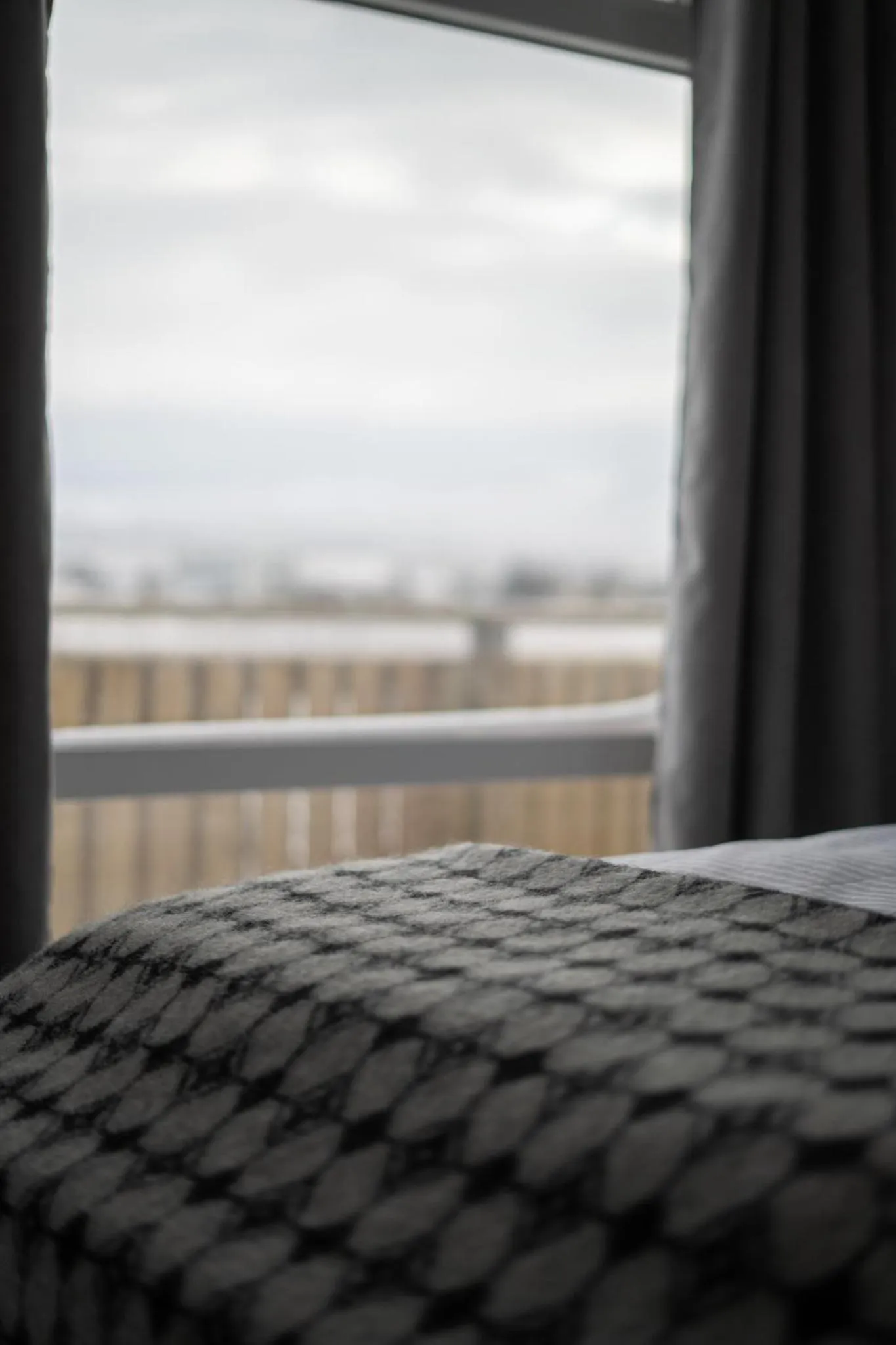 Property building, Bed in Hótel Blönduós